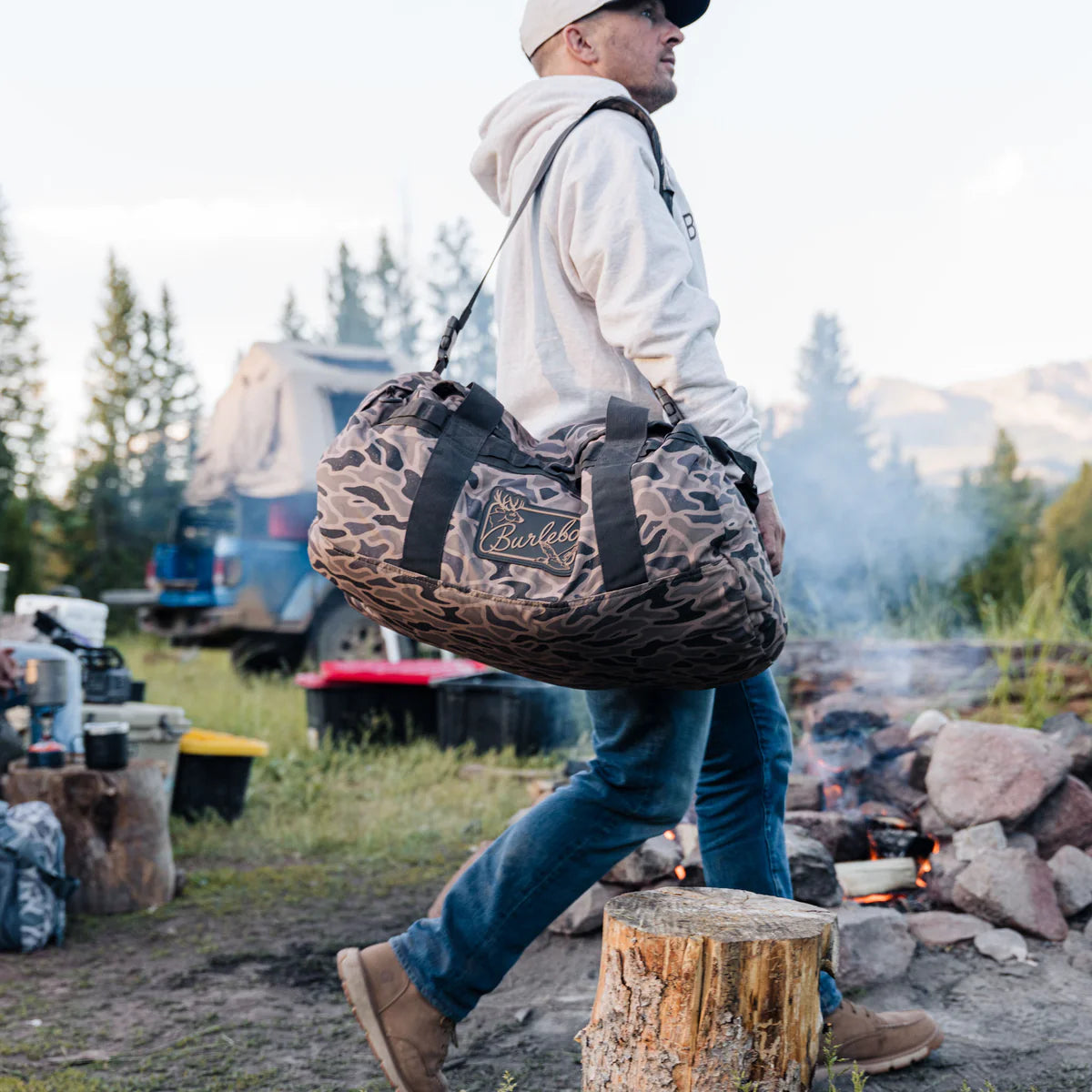 BURLEBO DUFFLE - GUAGE CAMO