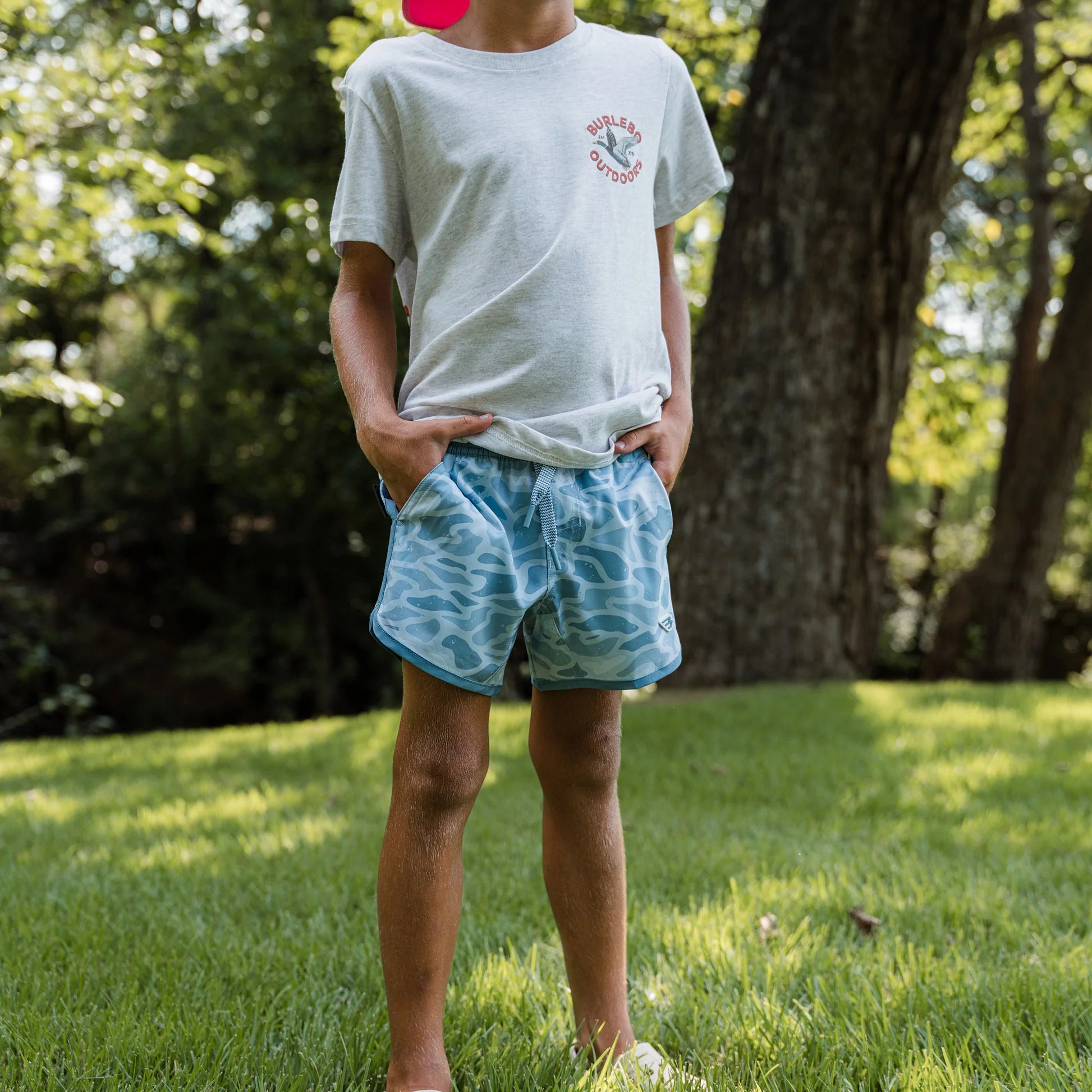 YOUTH - SWIM TRUNK - SEASIDE CAMO