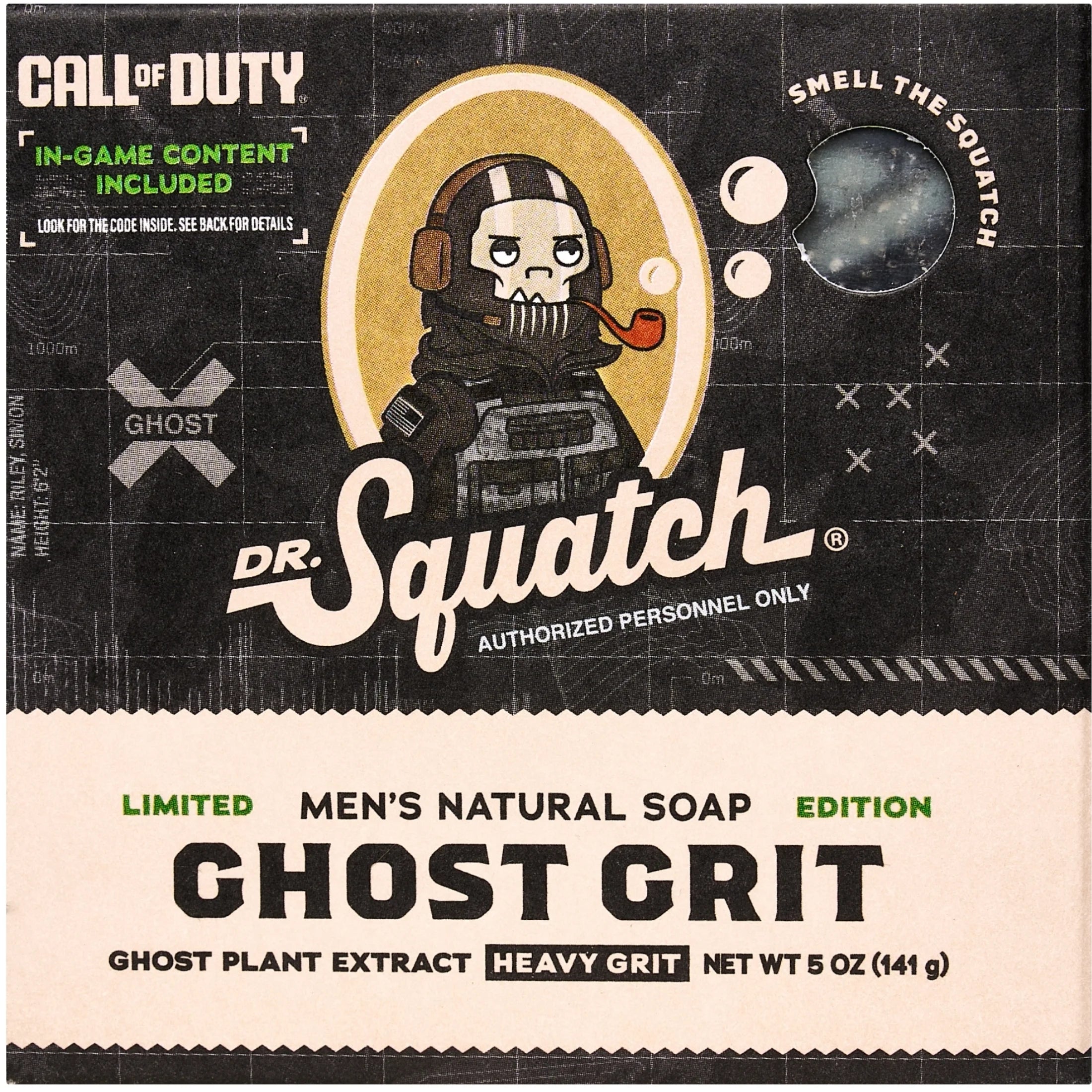 GHOST GRIT BAR SOAP