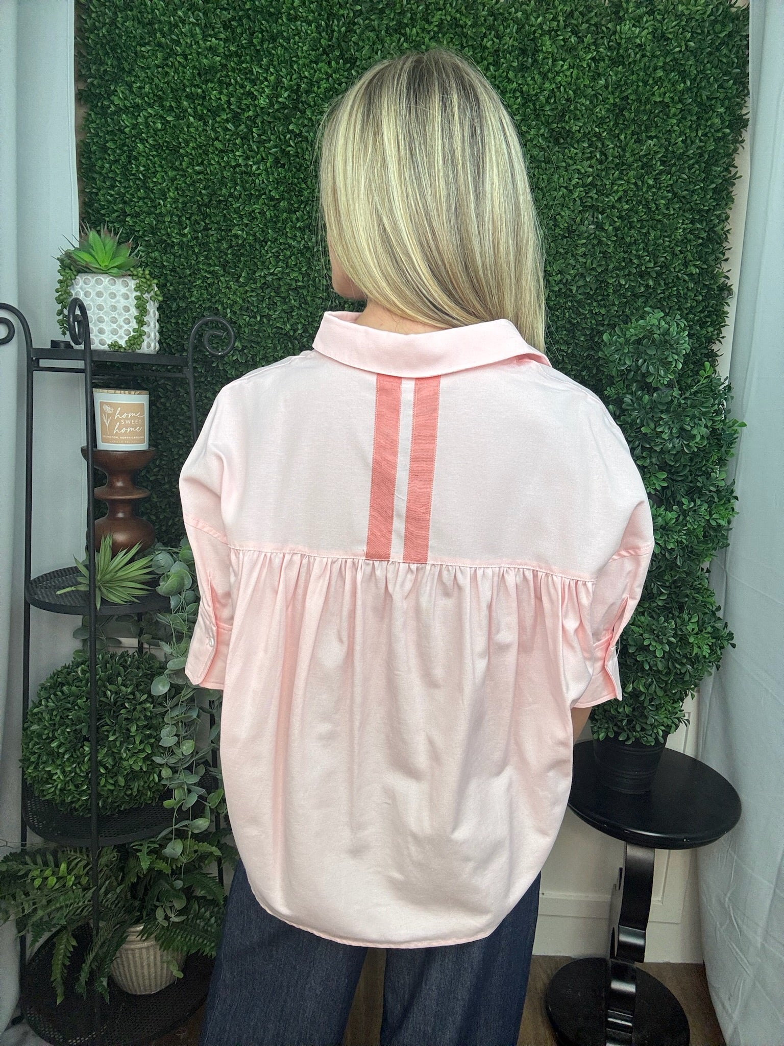 Blush Ease Pocket Shirt
