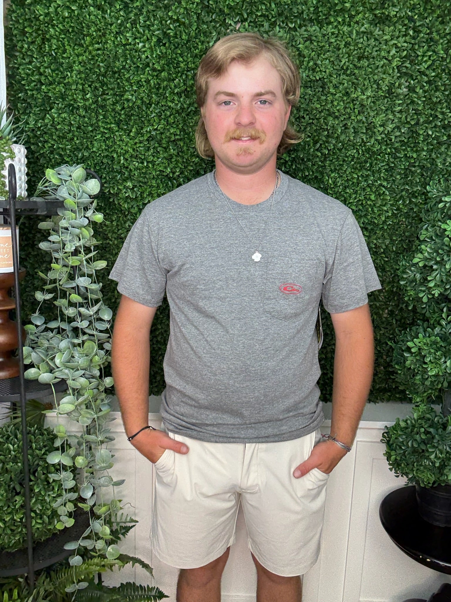 STEEL BLEND T SS - GRAPHITE HEATHER