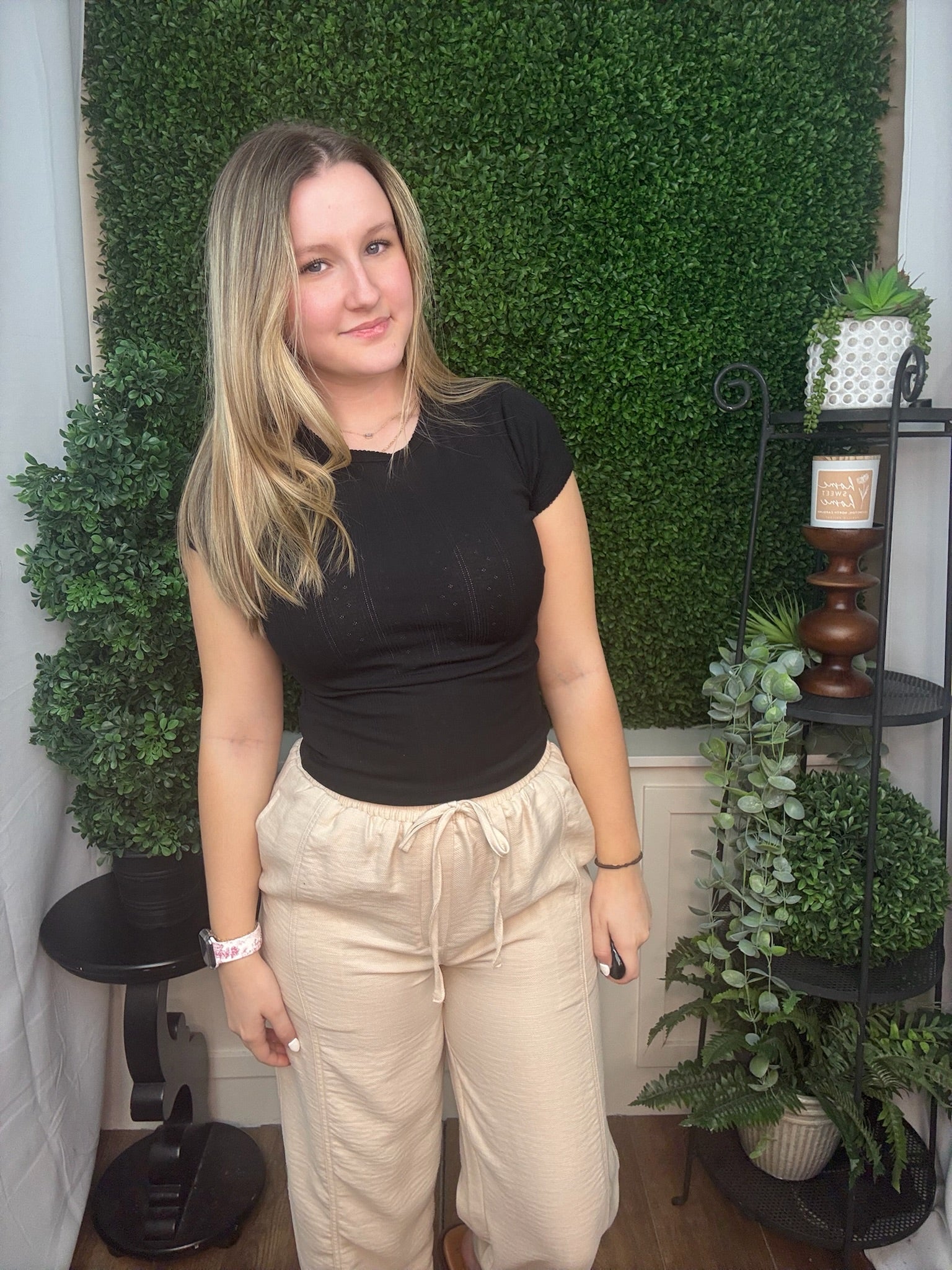 Sand Dune Relaxed Drawstring Pants