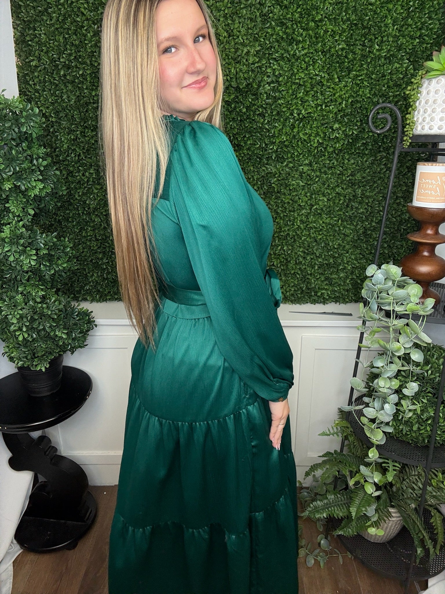 GRACELYN DRESS - ADVENTURINE