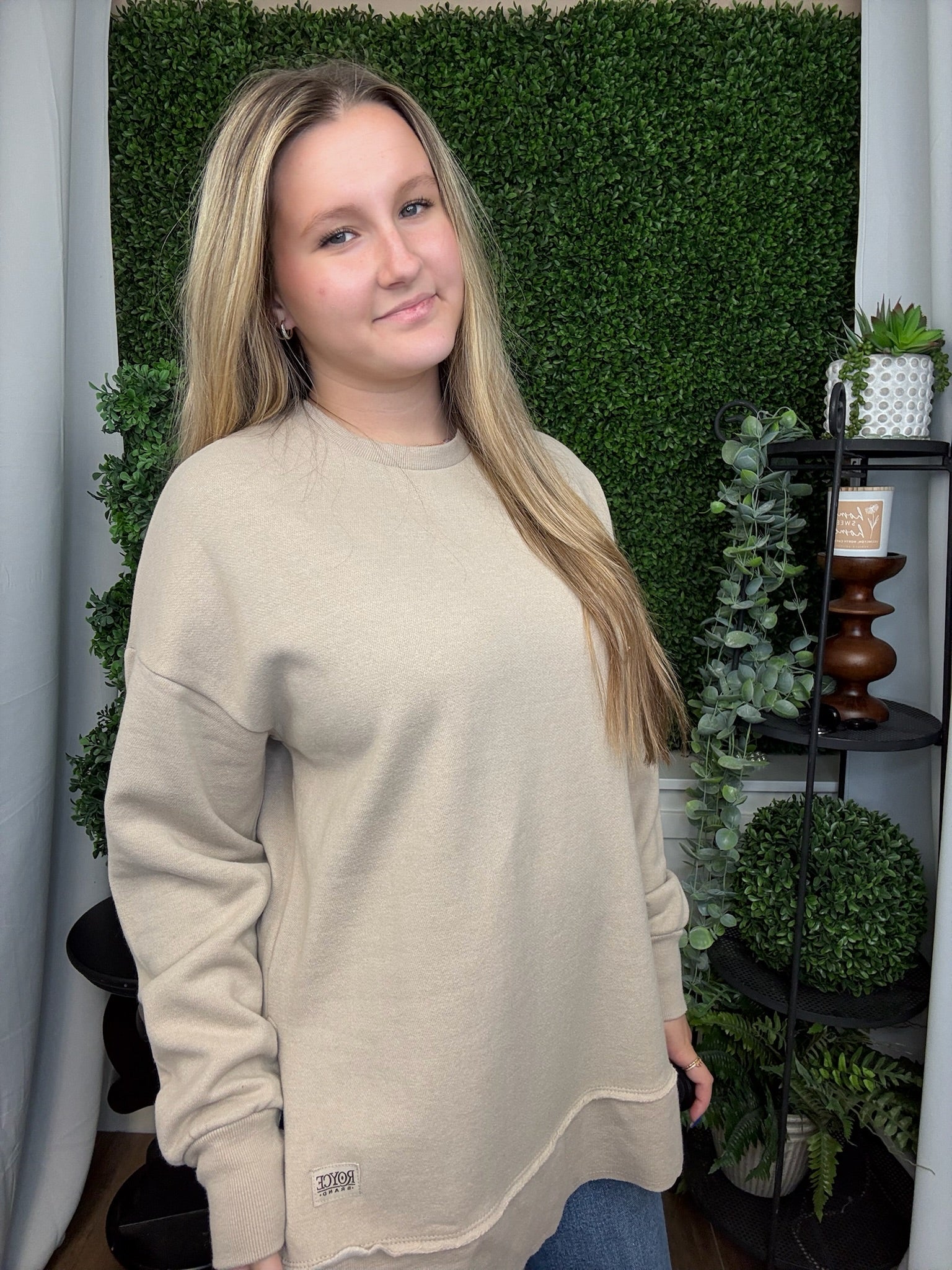 MELANGE LA JOLLA TOP - SAND