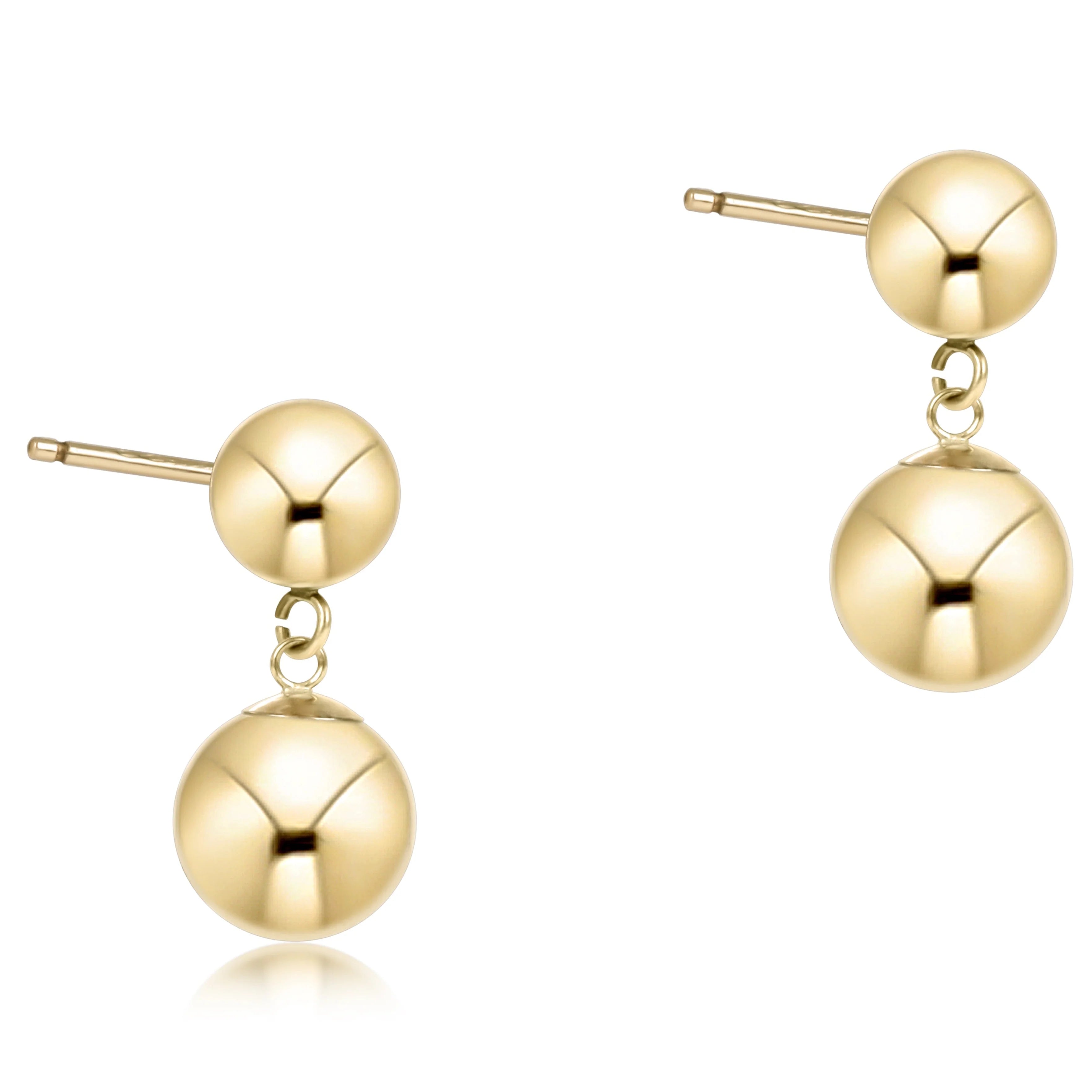 Classic Ball Drop Stud - Gold