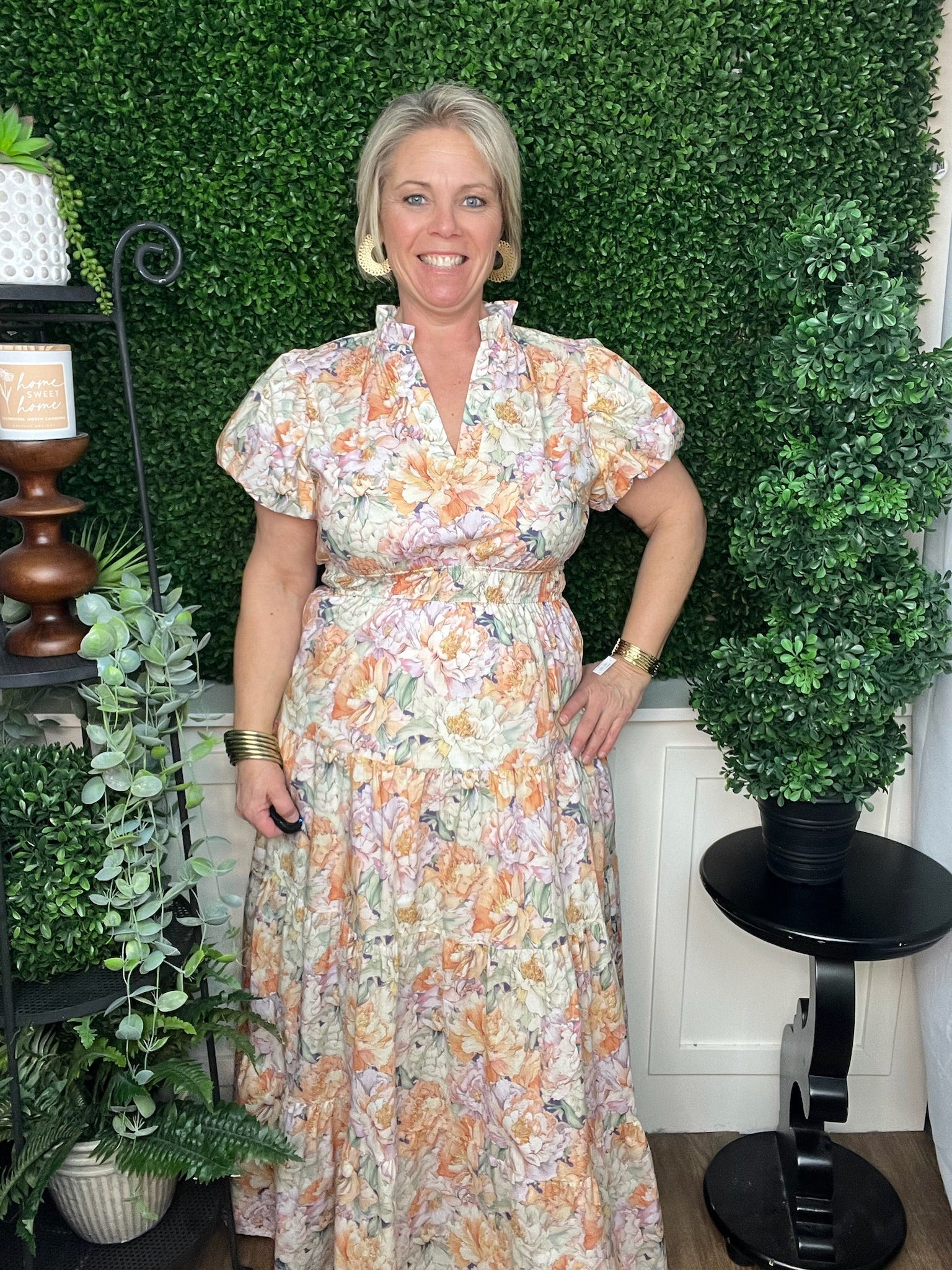 MULTI COLOR MAXI DRESS