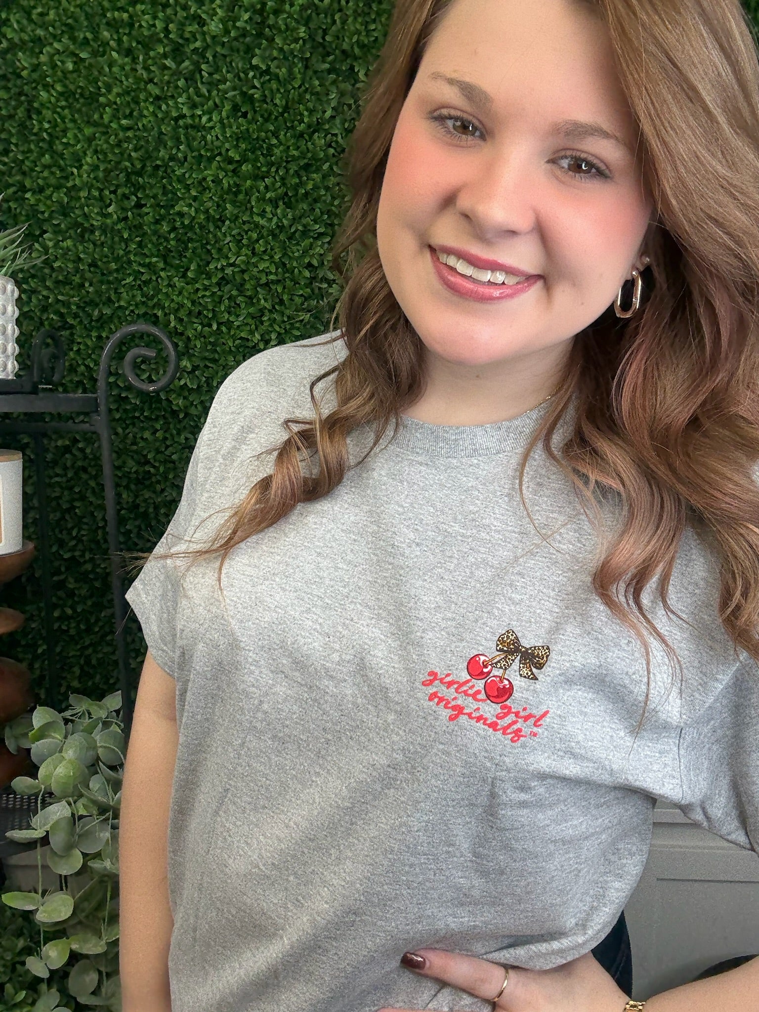 LEOPARD CHERRY SS - SPORT GREY