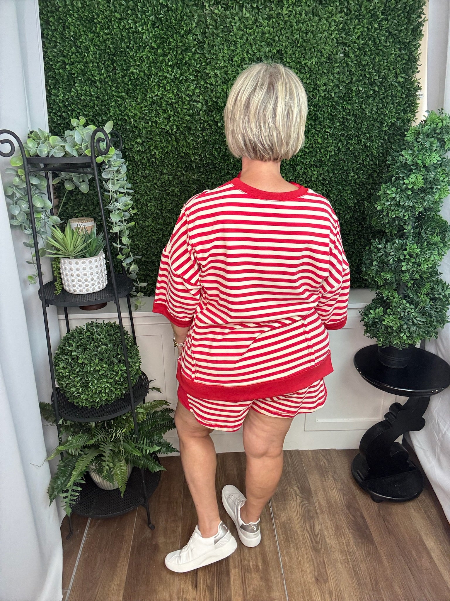 Stripe Everyday Pullover Top