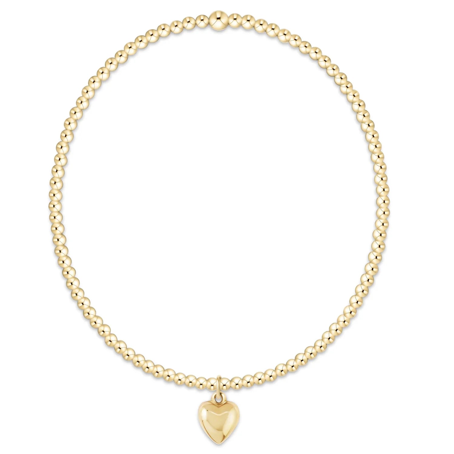 egirl Classic Gold 2mm Bracelet - Love Plush Small