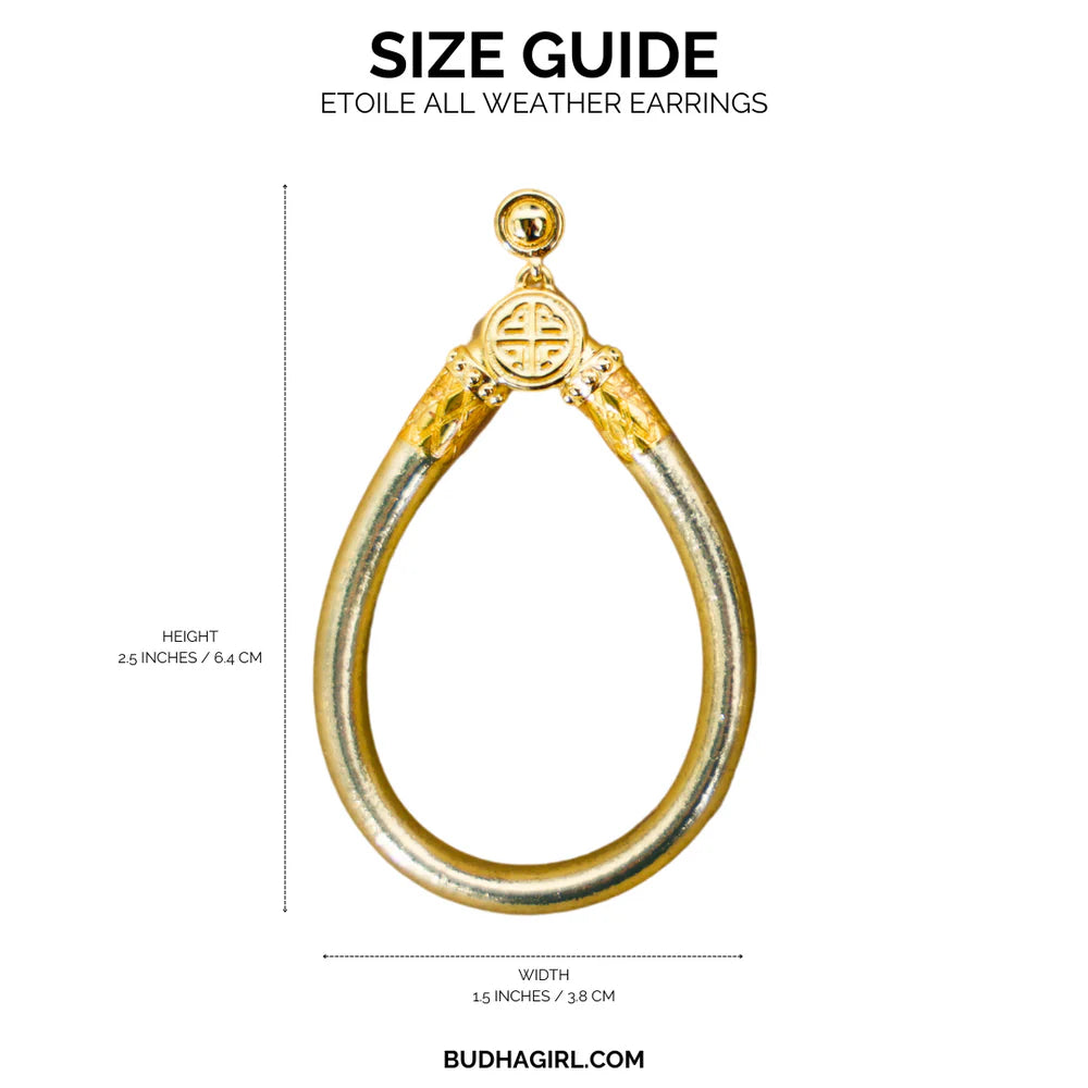 ALL WEATHER EARRINGS - ETOILE