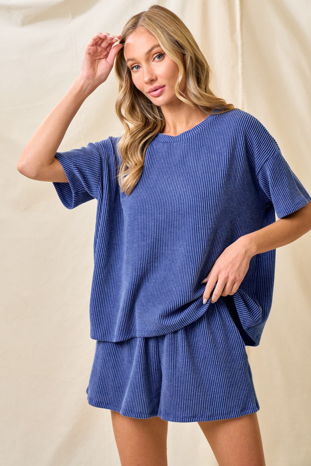 EVERYDAY RELAXED RIBBED TOP
