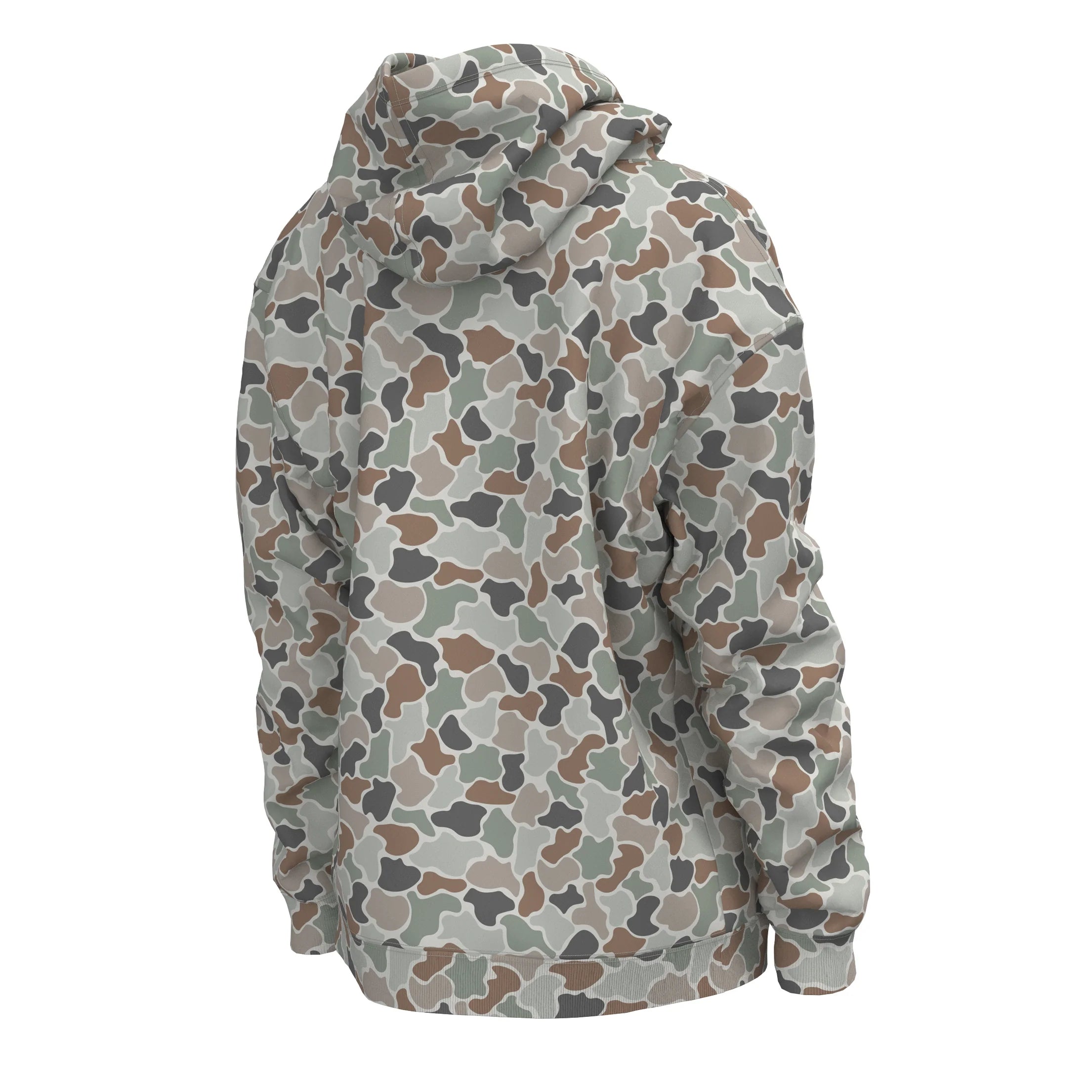 LG HILLTOP HOODIE - FOREST CAMO FLORA