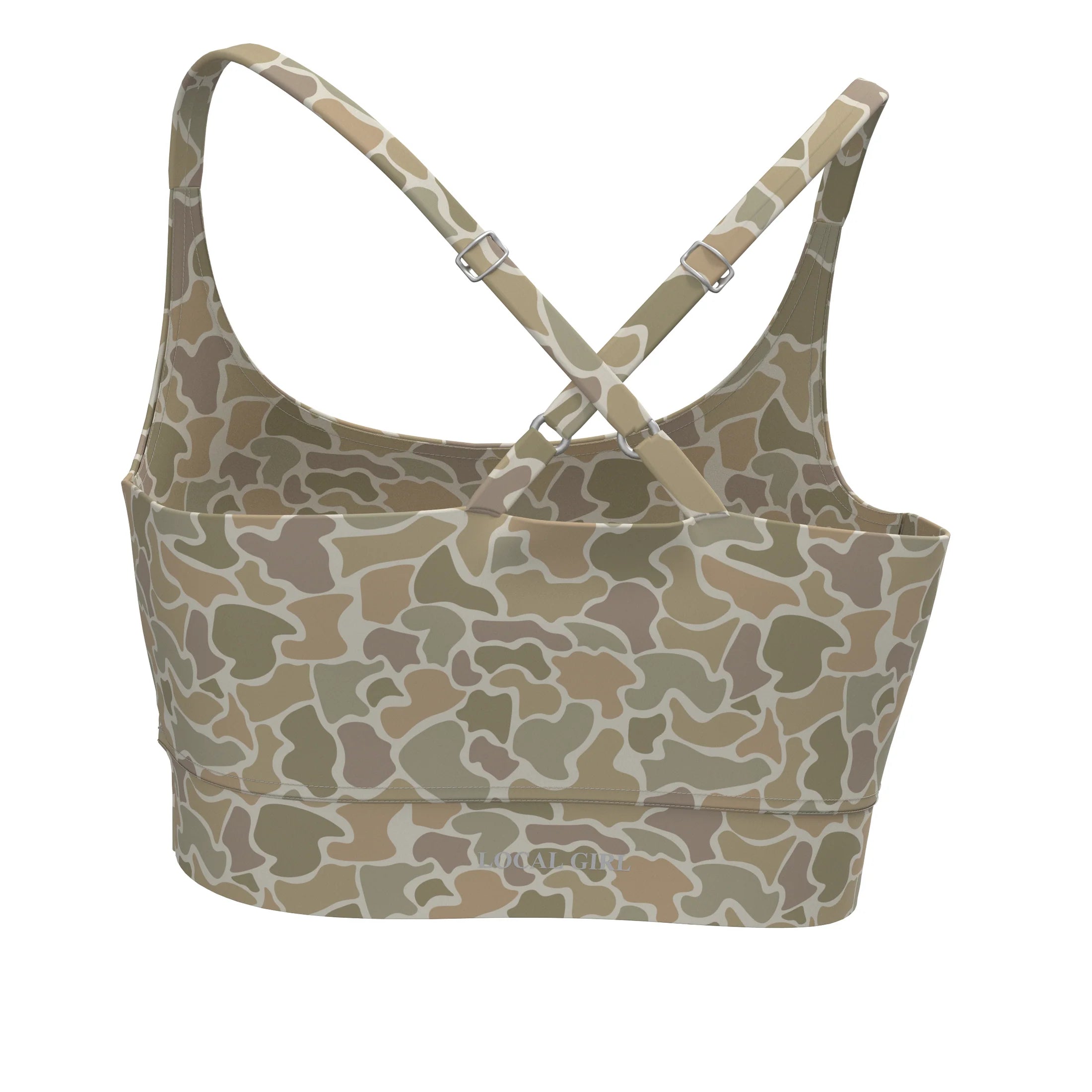 LG SPORTS BRA 2.0 - FOREST CAMO DESERT