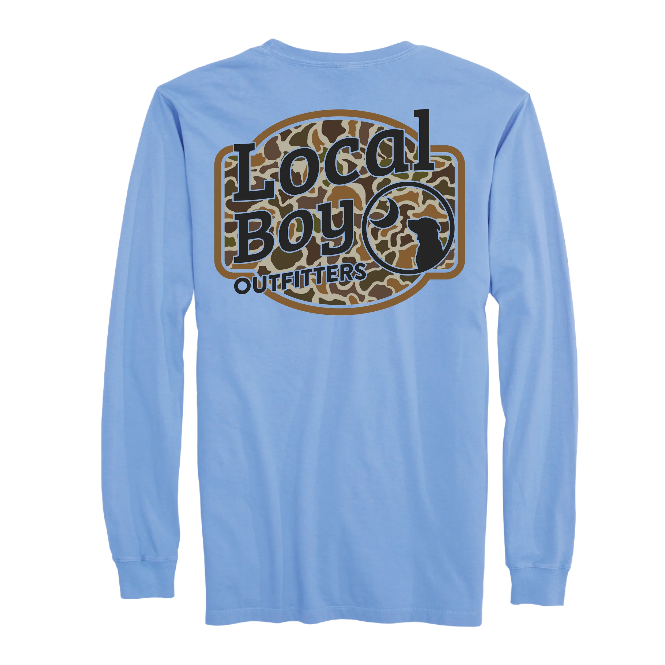 VINTAGE STANDARD LS TEE - WASHED DENIM
