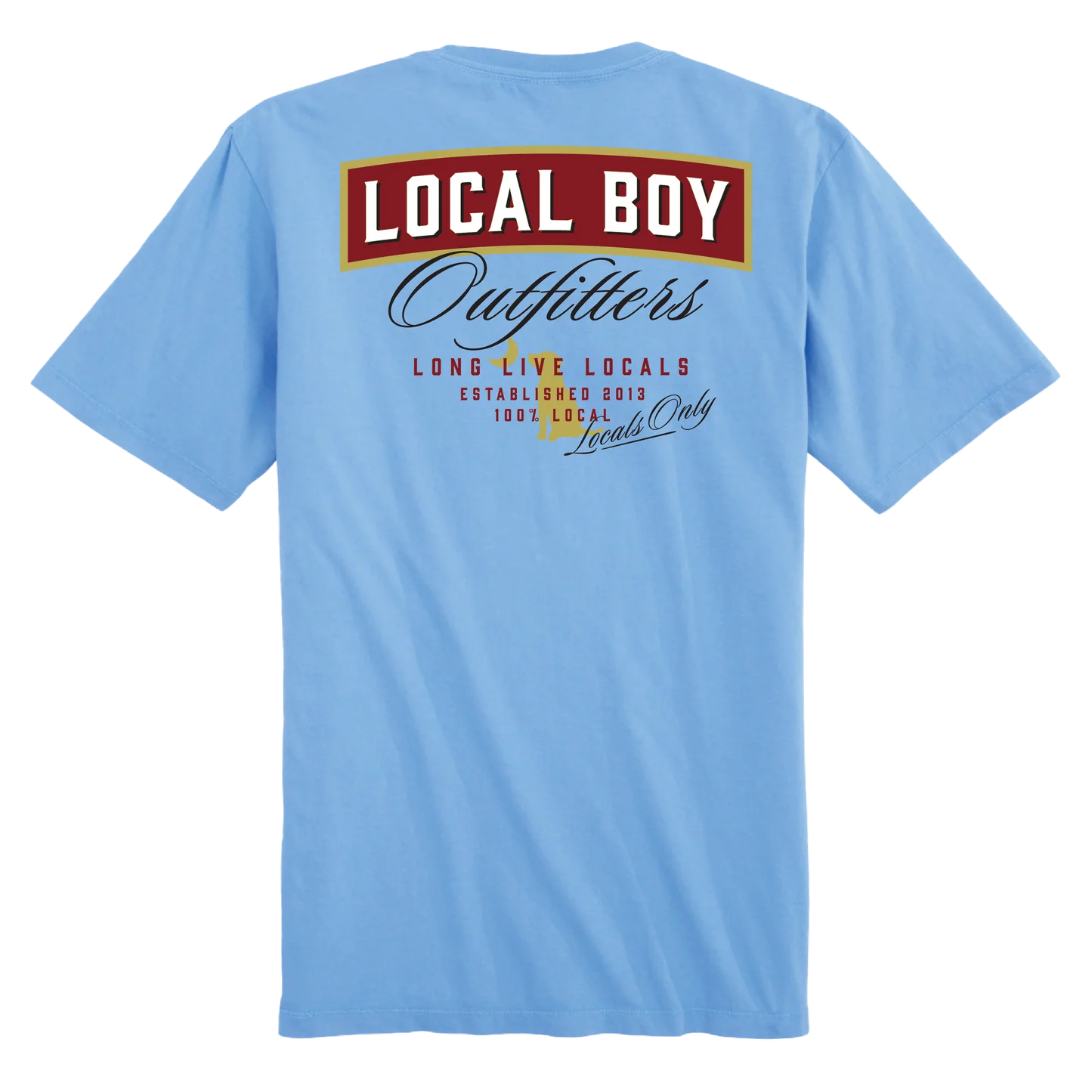 ICE ICE SS TEE - WASHED DENIM