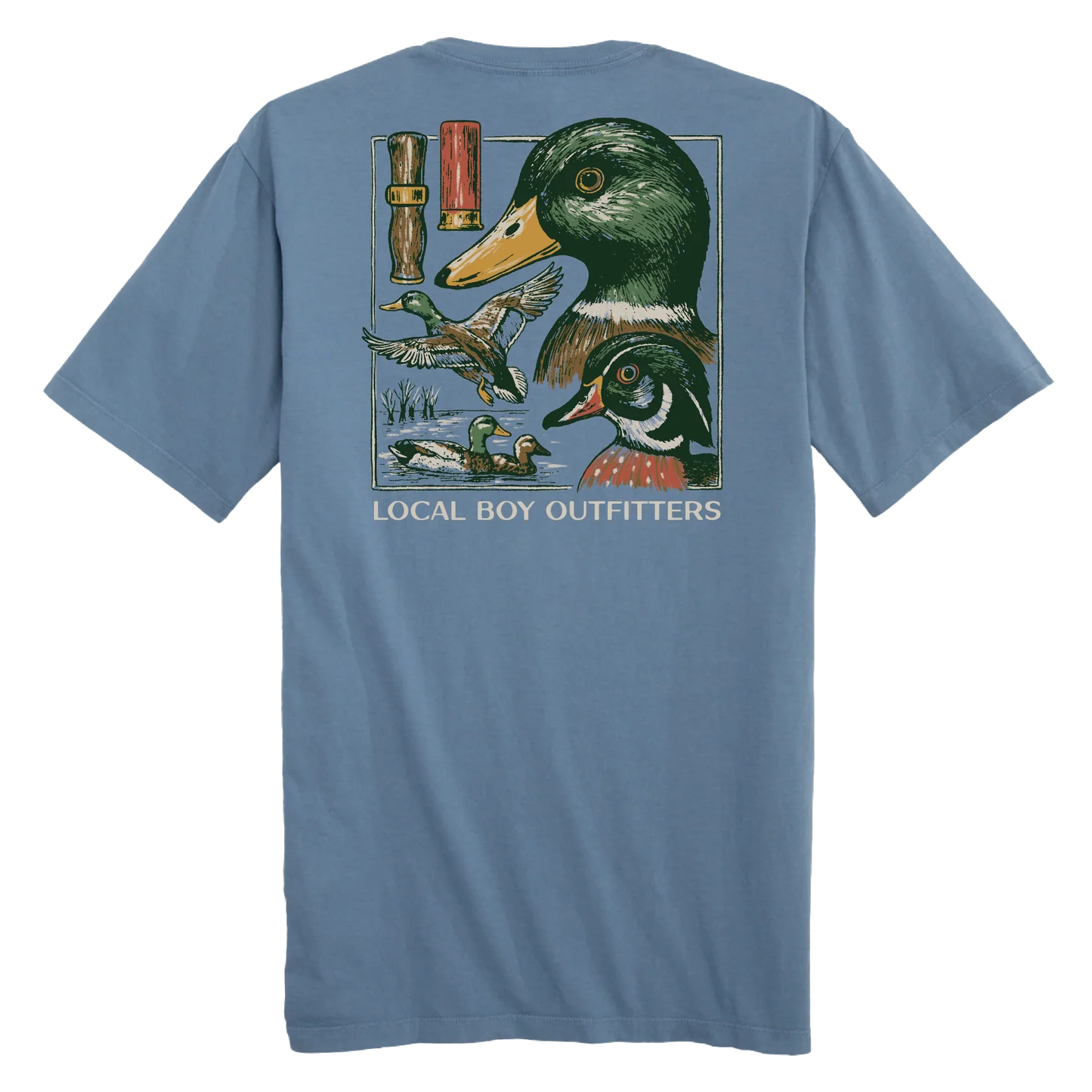 DUCK SPECIES SS TEE - SLATE