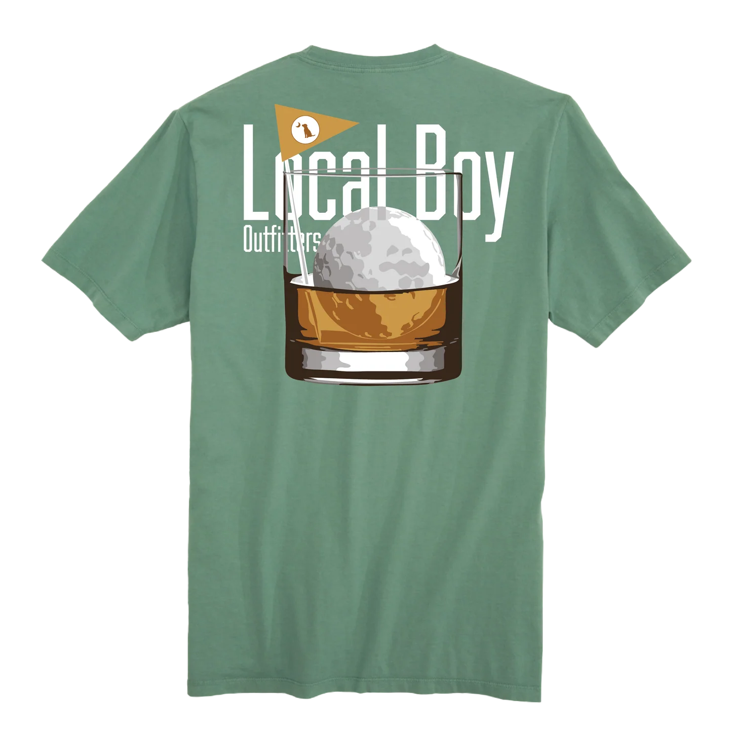 BEV CART SS TEE - LIGHT GREEN