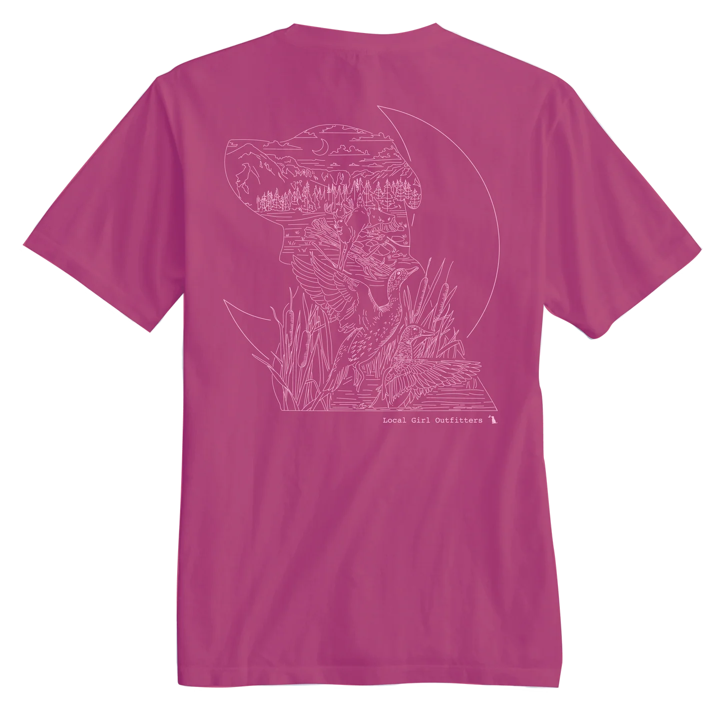 YOUTH - LG LANDSCAPE LINES SS - CRUNCHBERRY