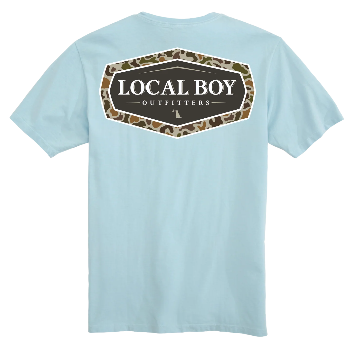 TODDLER - VINTAGE EMBLEM SS TEE - CHAMBRAY