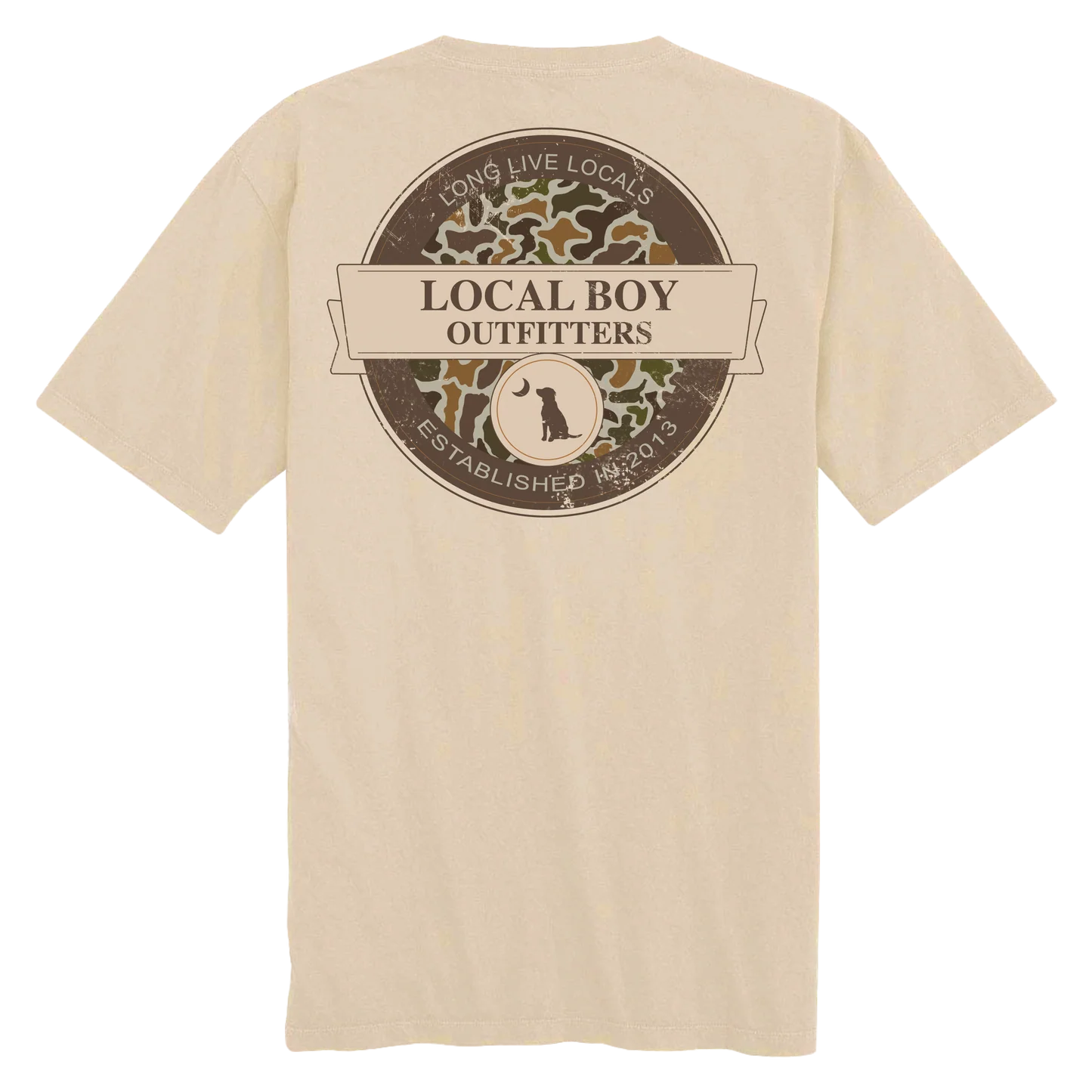VINTAGE SPHERE SS TEE - LATTE