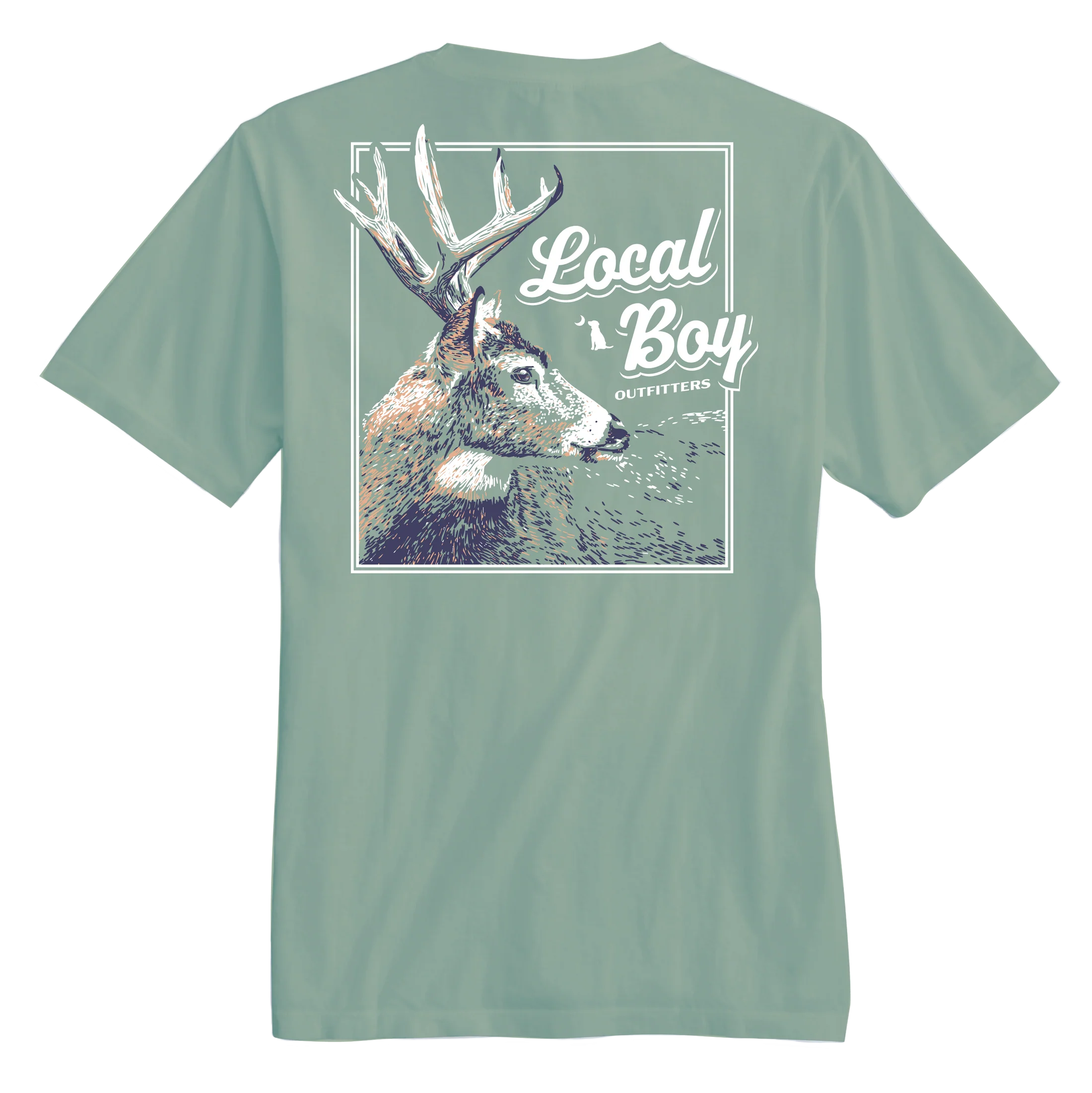YOUTH - STAG PROFILE SS TEE - BAY