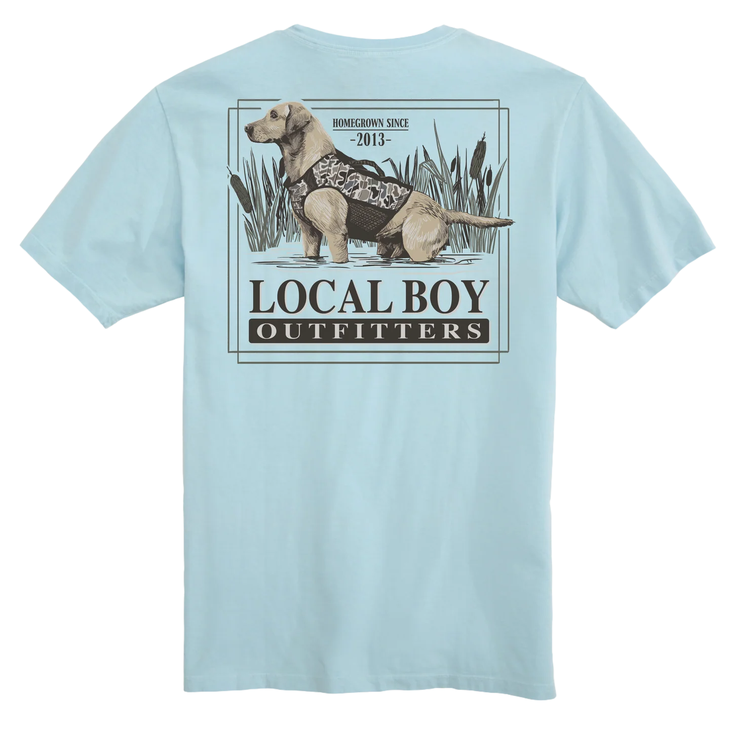 YOUTH - MARSH HUNT SS TEE - CHAMBRAY