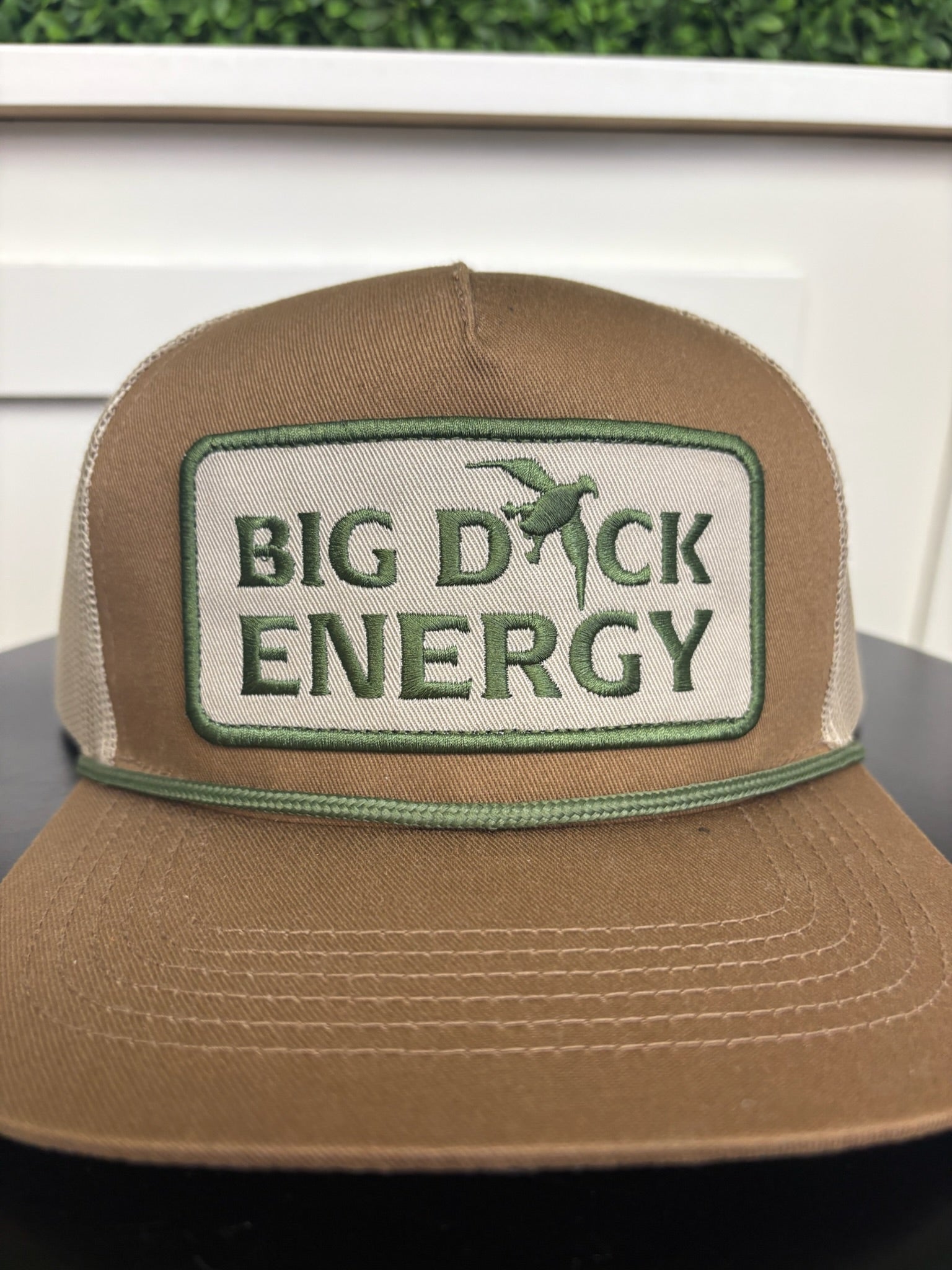 DRAKE BIG DUCK ENERGY MESH BACK ROPE CAP - CANYON/TAN