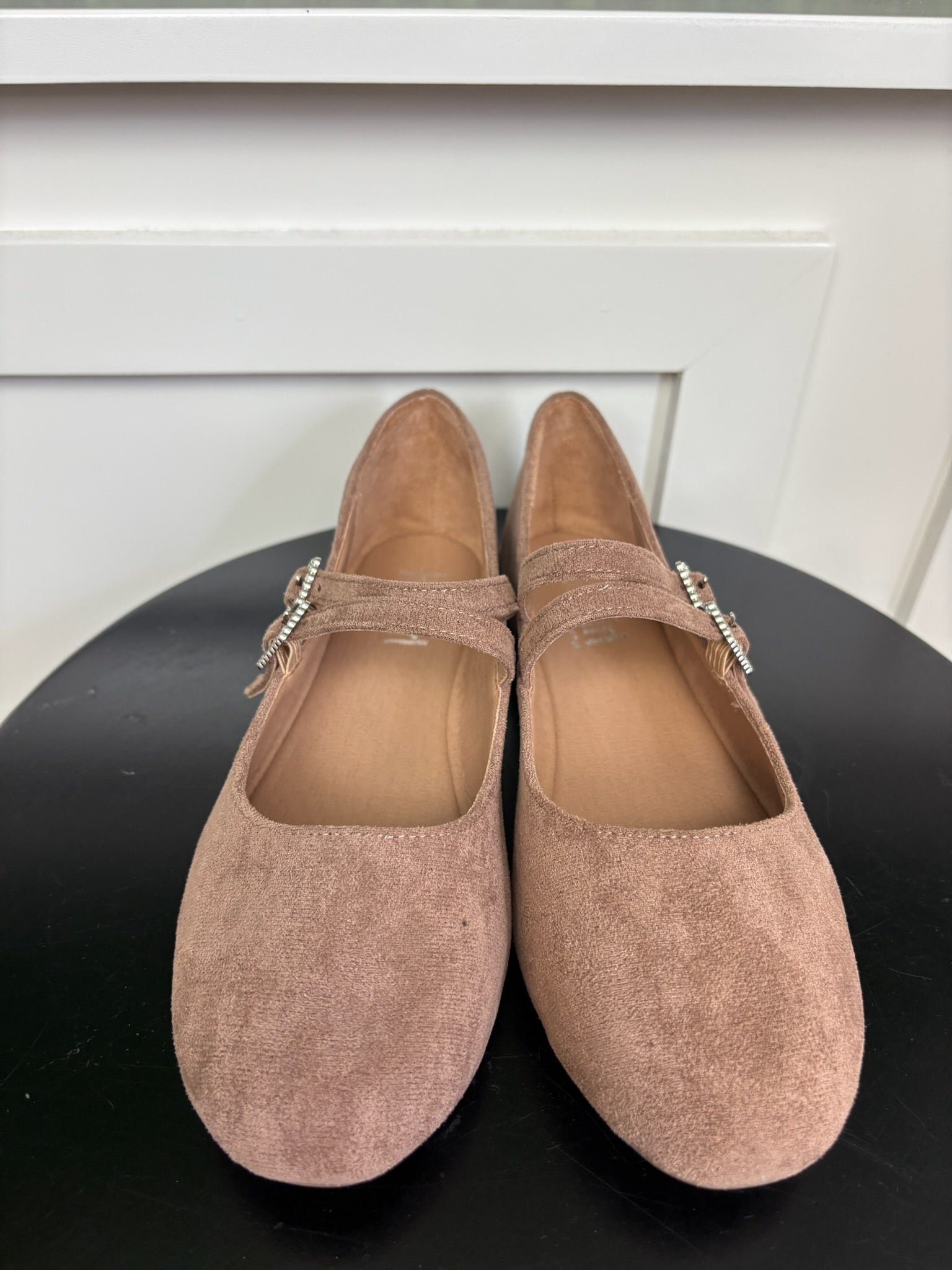 OWN IT - WALNUT FAUX SUEDE