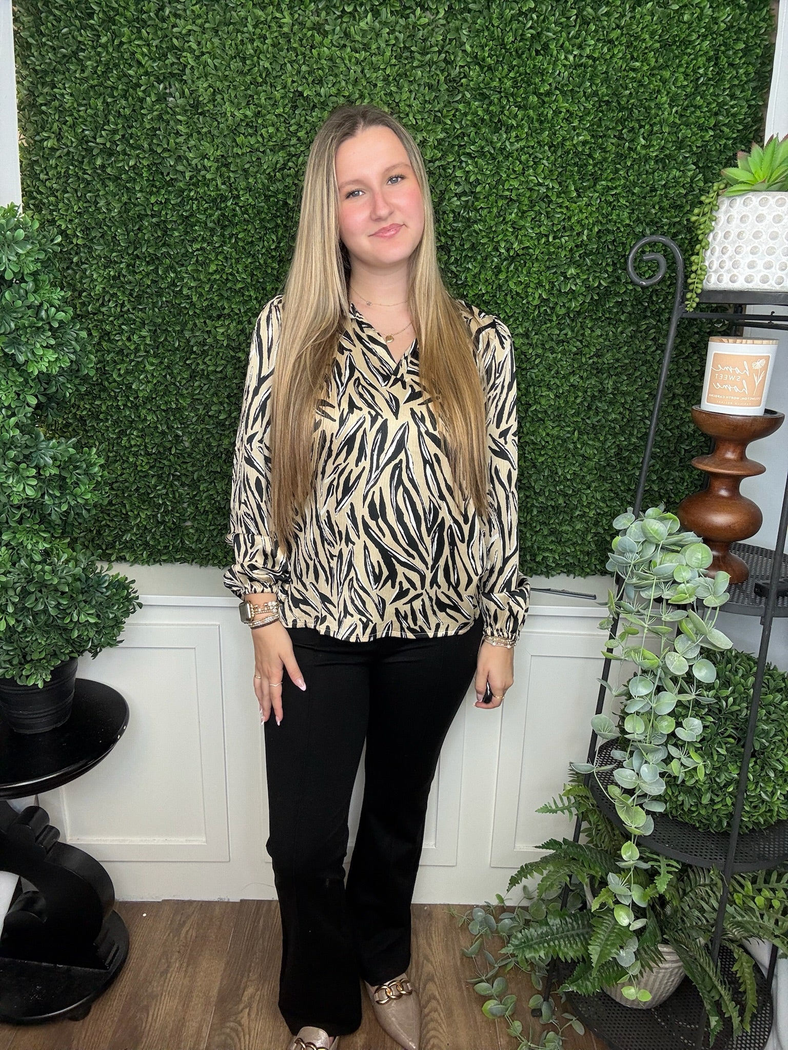 KAYLA TOP CITY LIMITS TAN