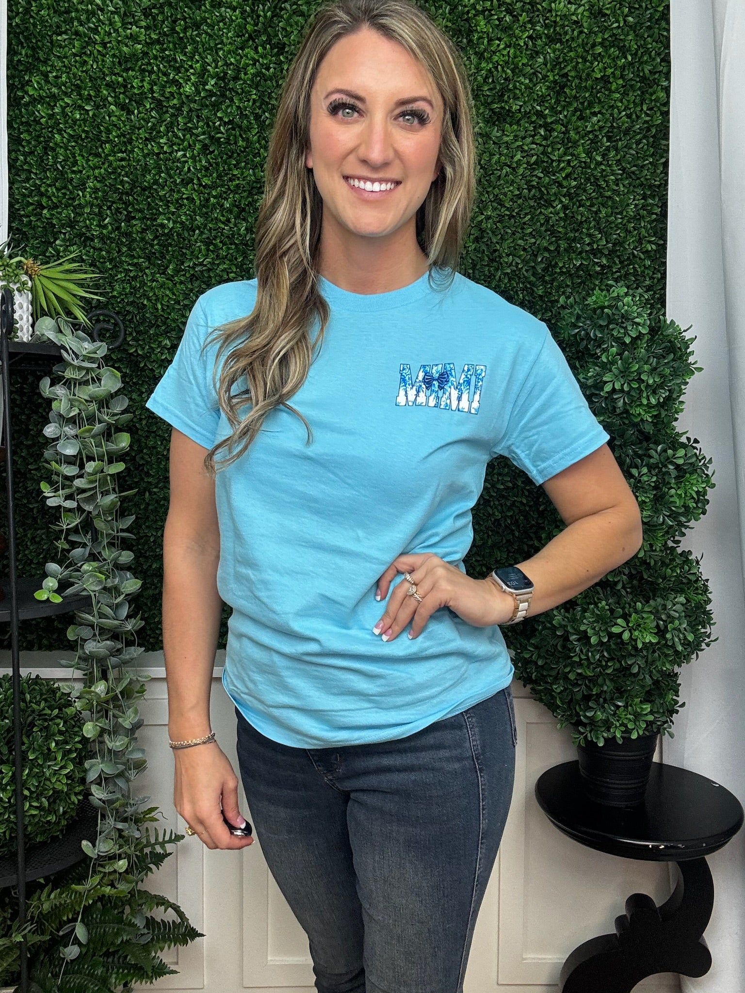 MIMI TOILE SS - SKY BLUE