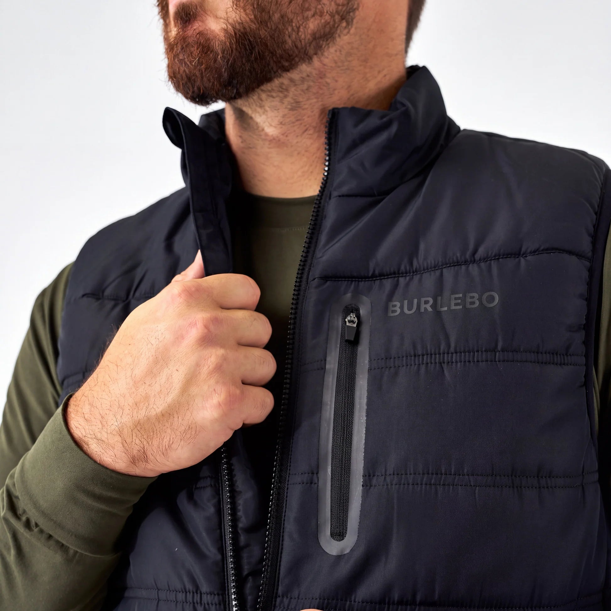PUFFER VEST - BLACK