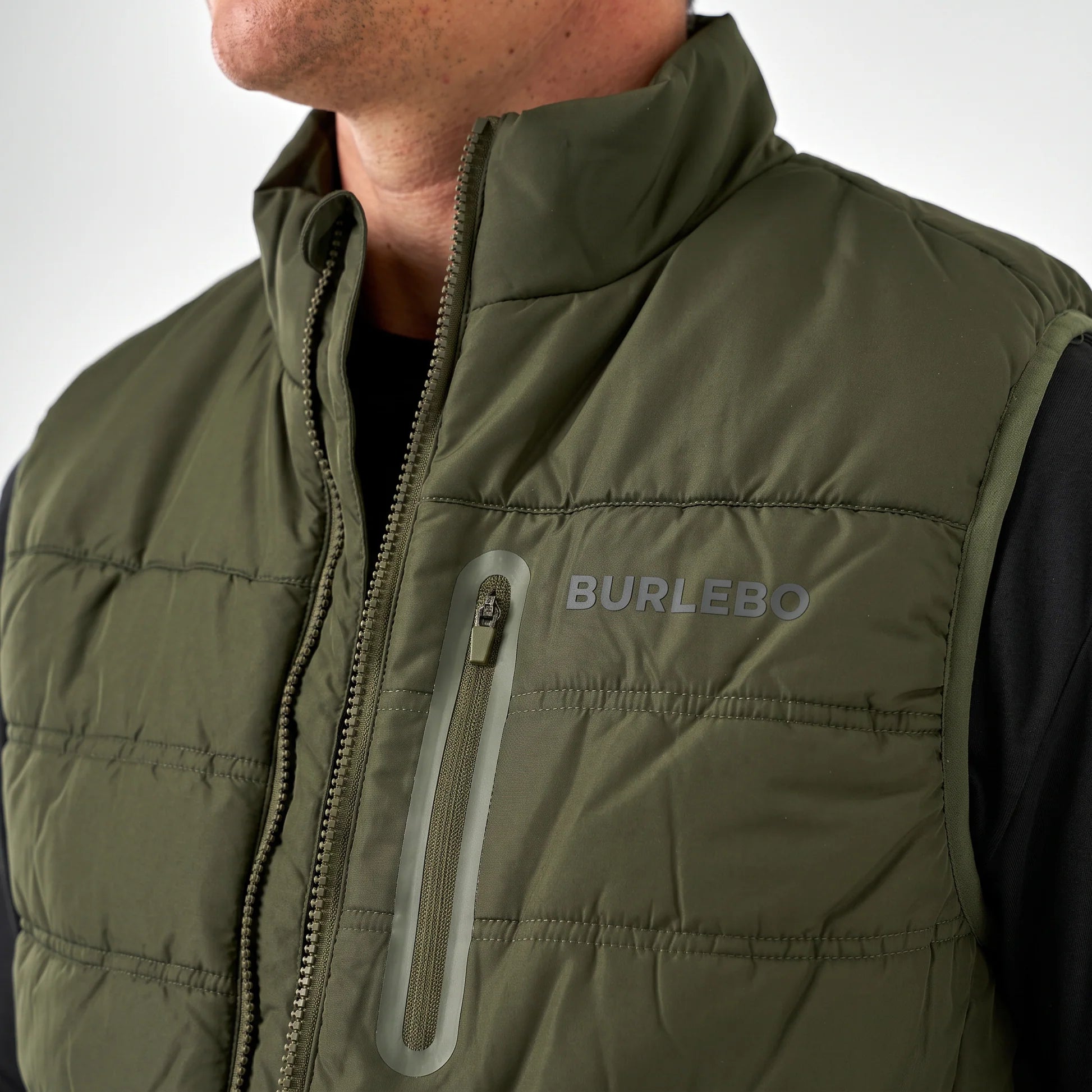 PUFFER VEST - MALLARD GREEN