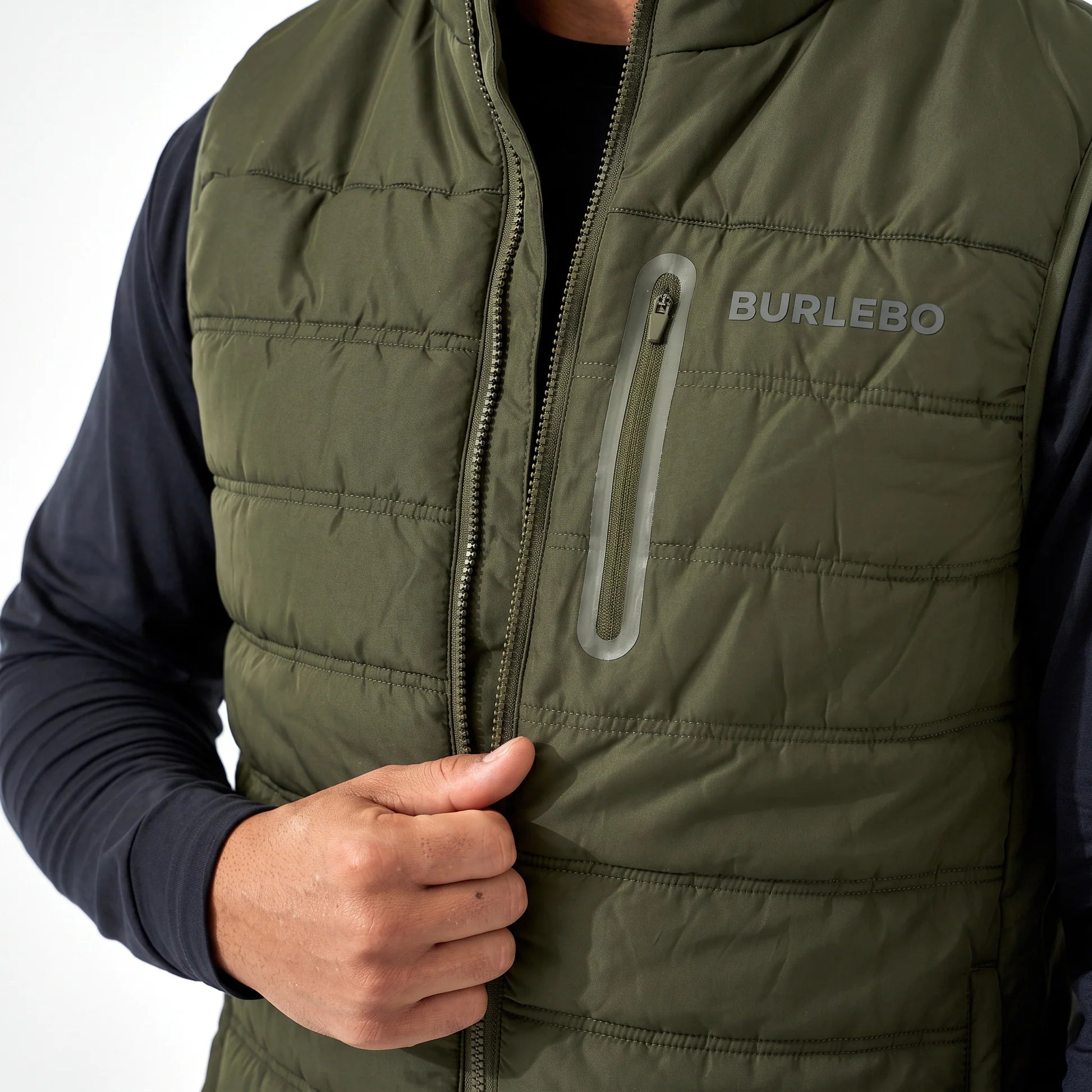 PUFFER VEST - MALLARD GREEN