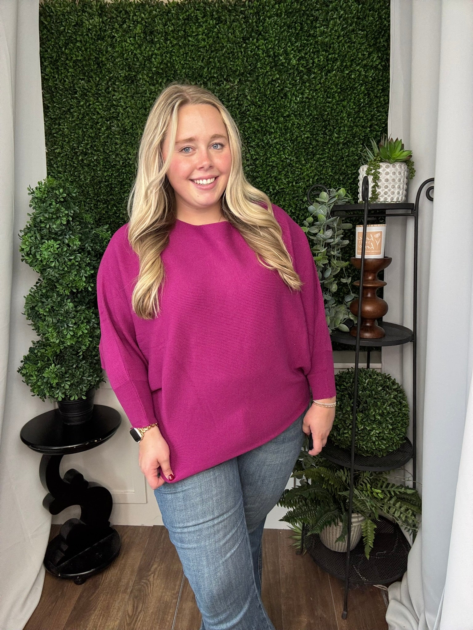 DOLEMAN PULLOVER - PURPLE