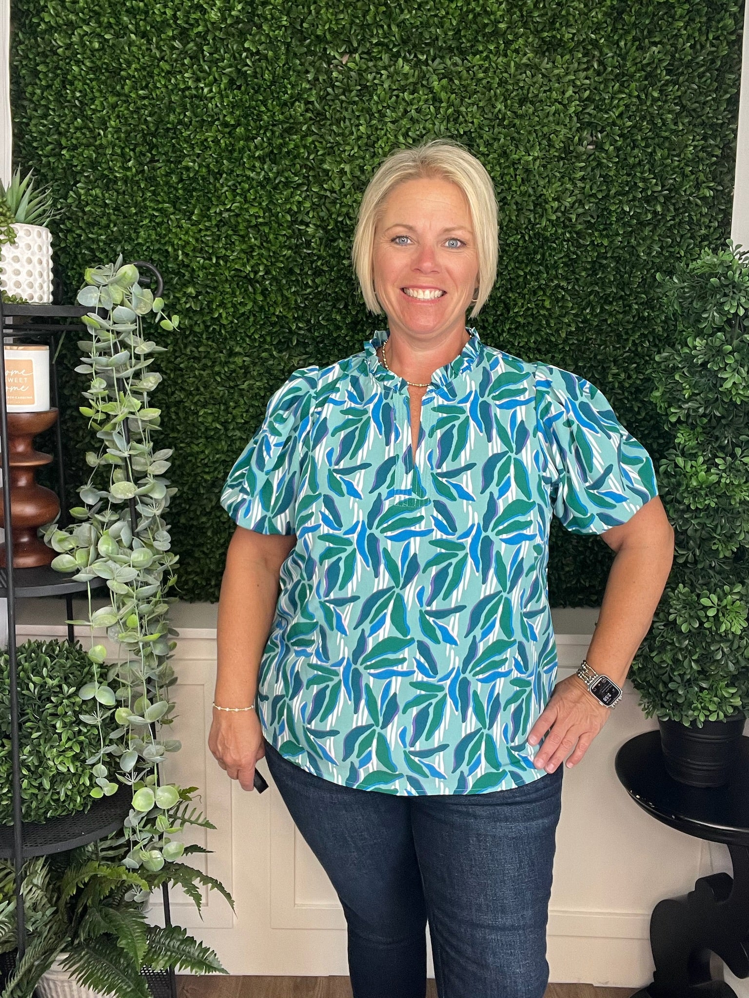 TOP LAINEY REFLECTING POOL GREEN