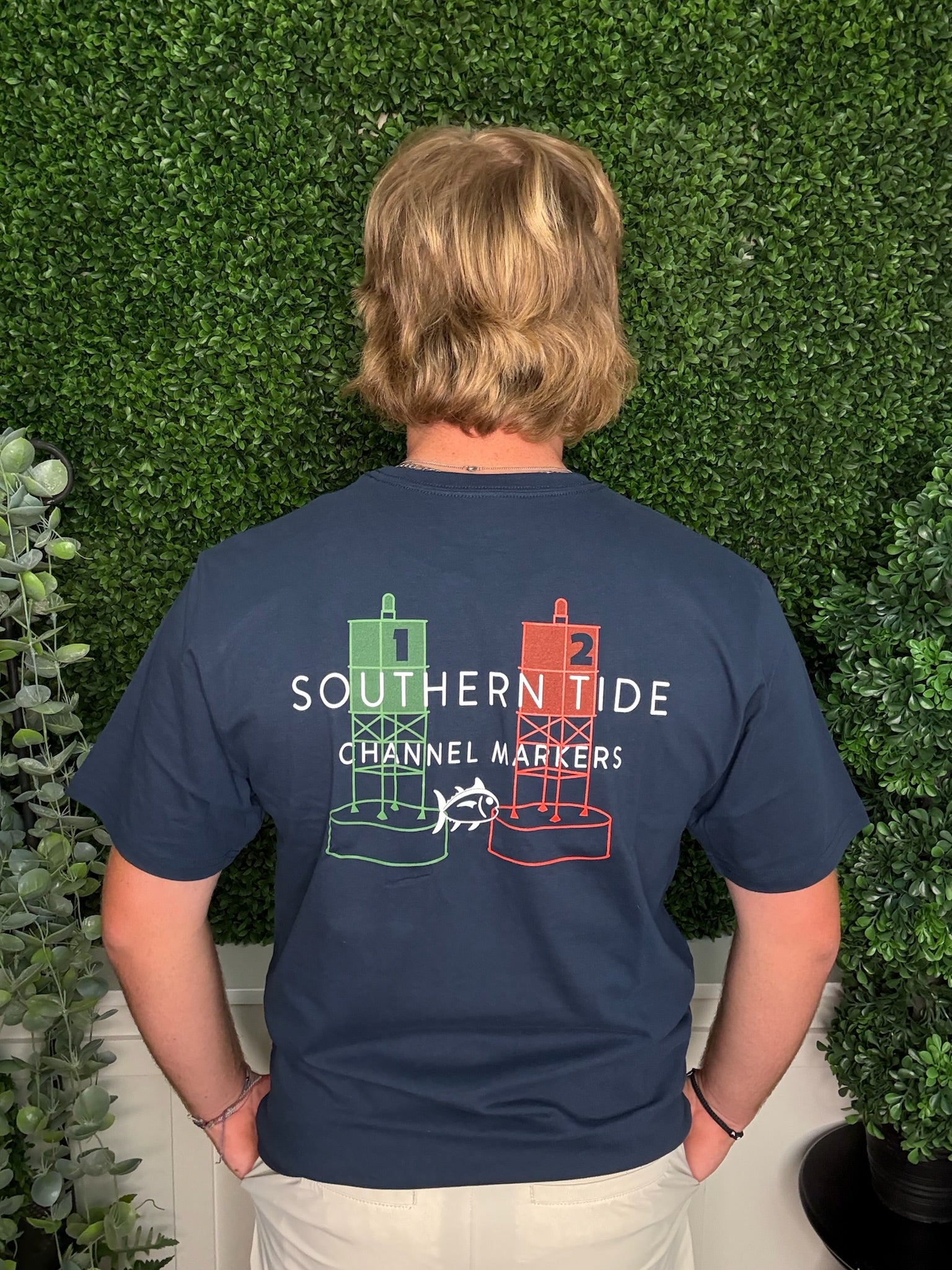 SS CHANNEL MARKER BUOY TEE - NAVY