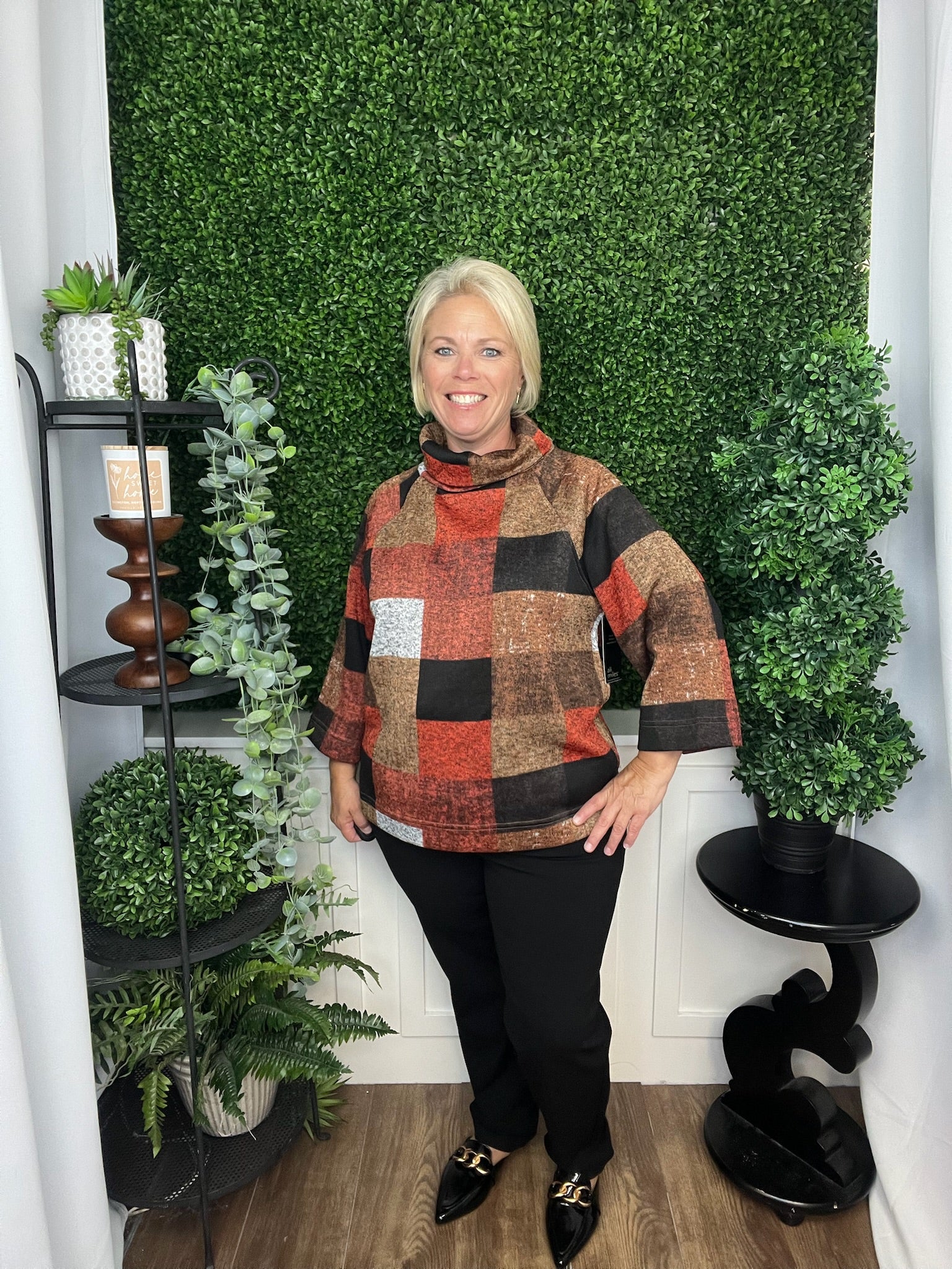 GIA GLIDER SLIM JEANS BLACK