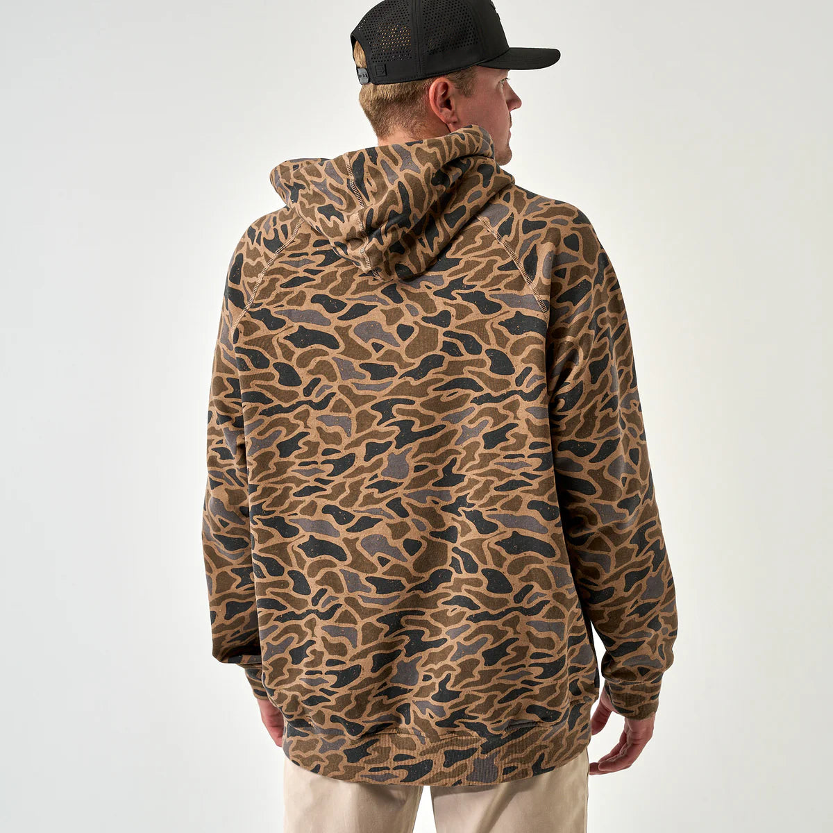 FLEECE HOODIE - GUAGE CAMO