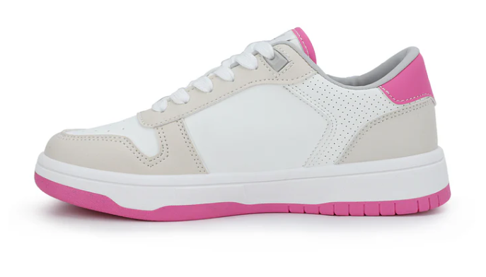 FRESH 10 - WHITE/HOT PINK