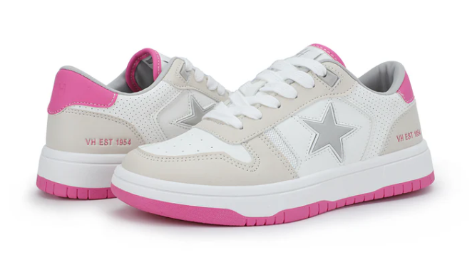 FRESH 10 - WHITE/HOT PINK