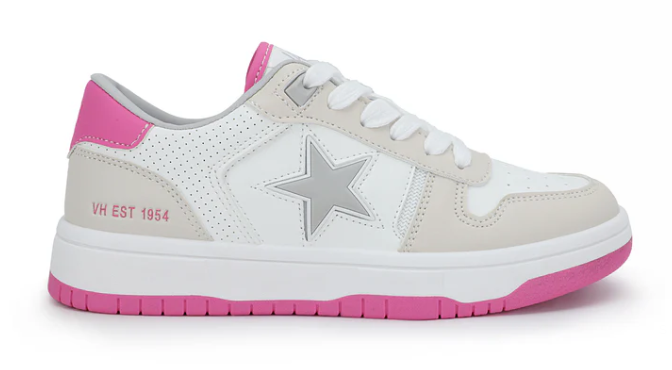 FRESH 10 - WHITE/HOT PINK