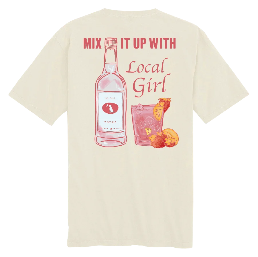 LG LOCAL LITE SS TEE - IVORY