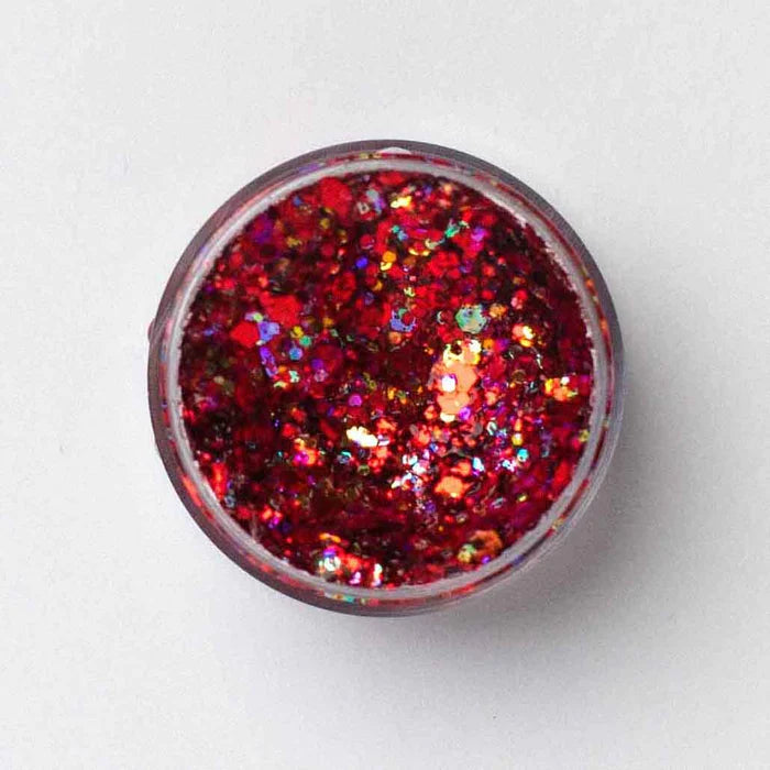 LOVE POTION RED GLITTER GEL