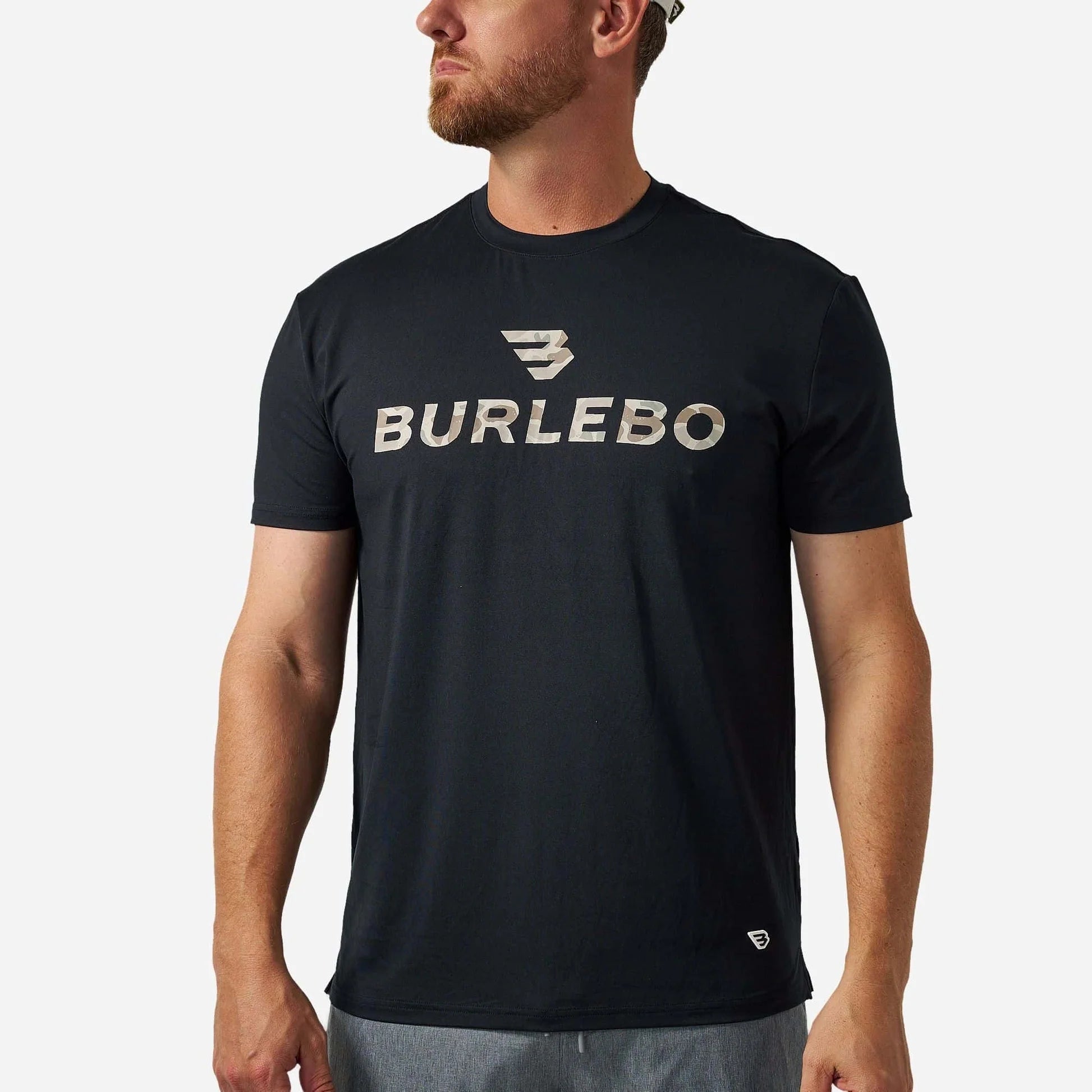 GO TO TEE - BLACK AND CLASSIC DEER CAMO