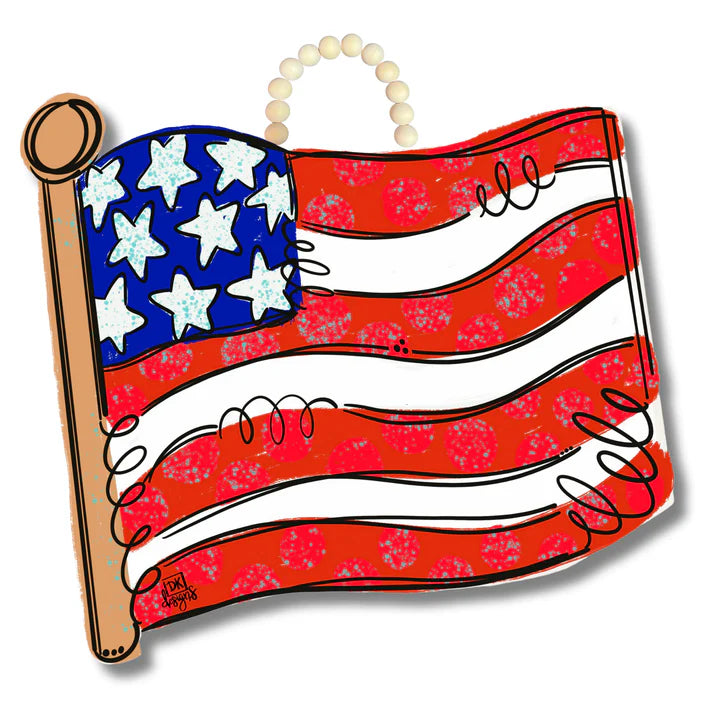 LARGE FLAG DOOR HANGER
