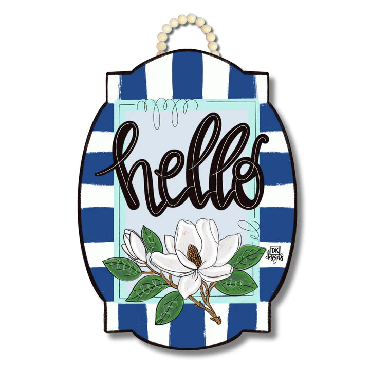 MAGNOLIA HELLO BLOOM DOOR HANGER