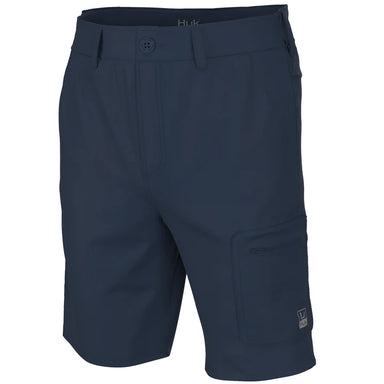 Huk Men's Pursuit Fishing Shorts - Titanium Blue - XL - Titanium Blue XL
