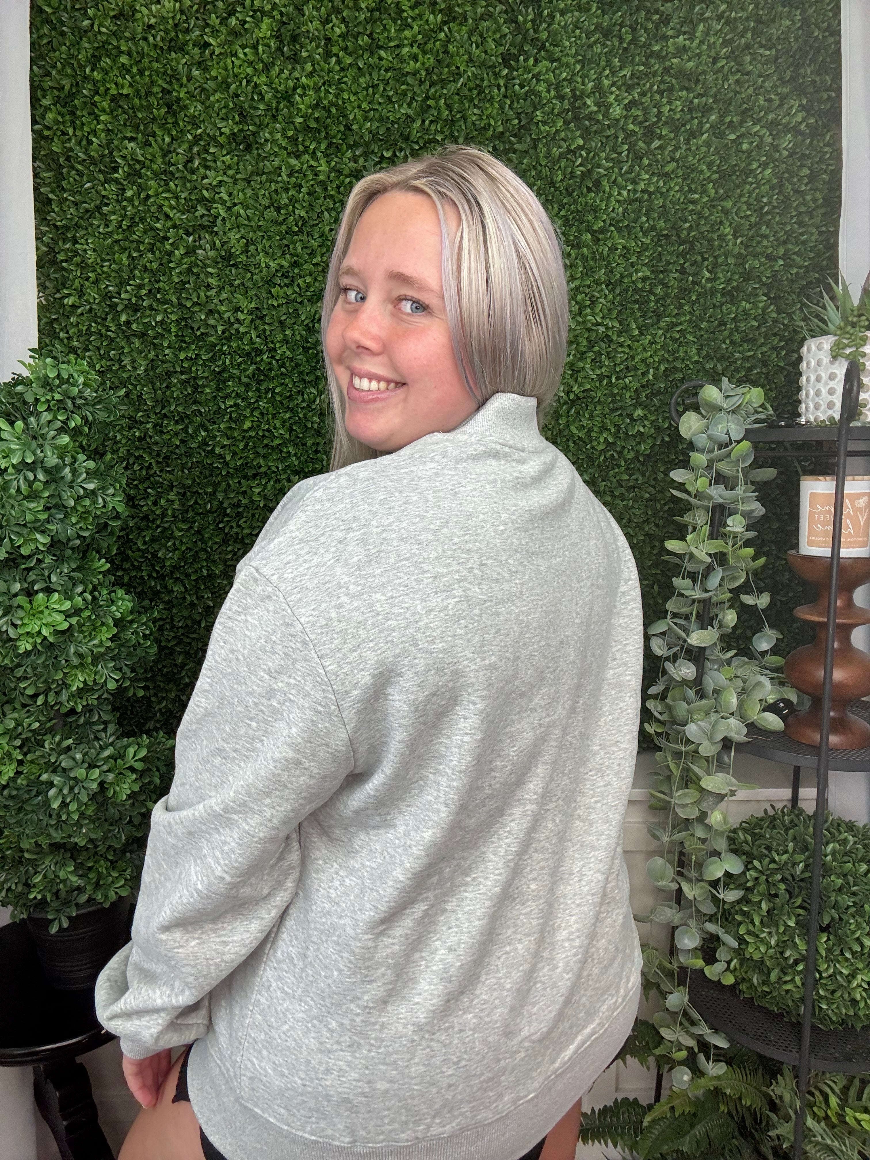 CAMPUS MOCK NECK CREW - ALPHA DELTA PI