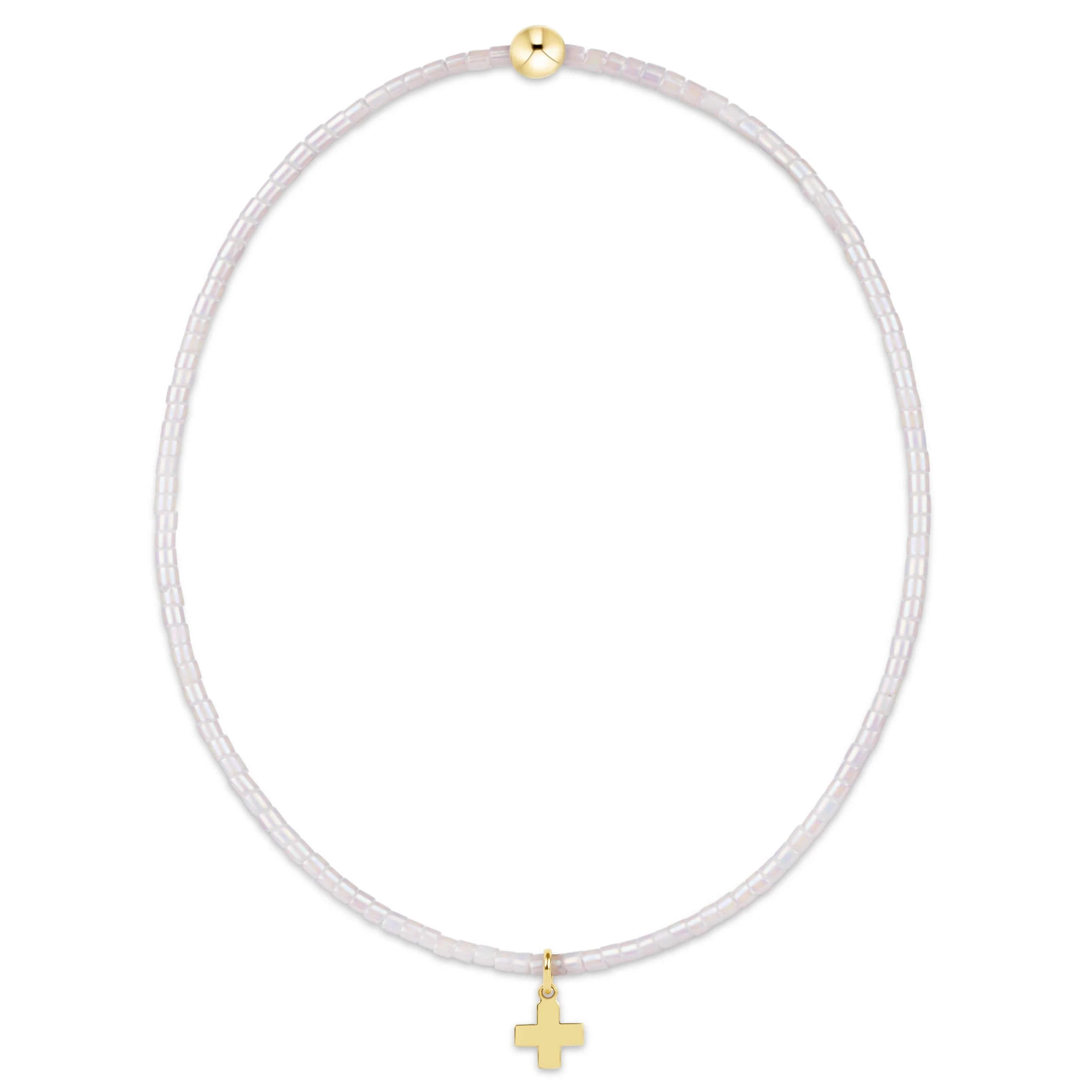 Hope Classic Silky White Bracelet - Signature Cross
