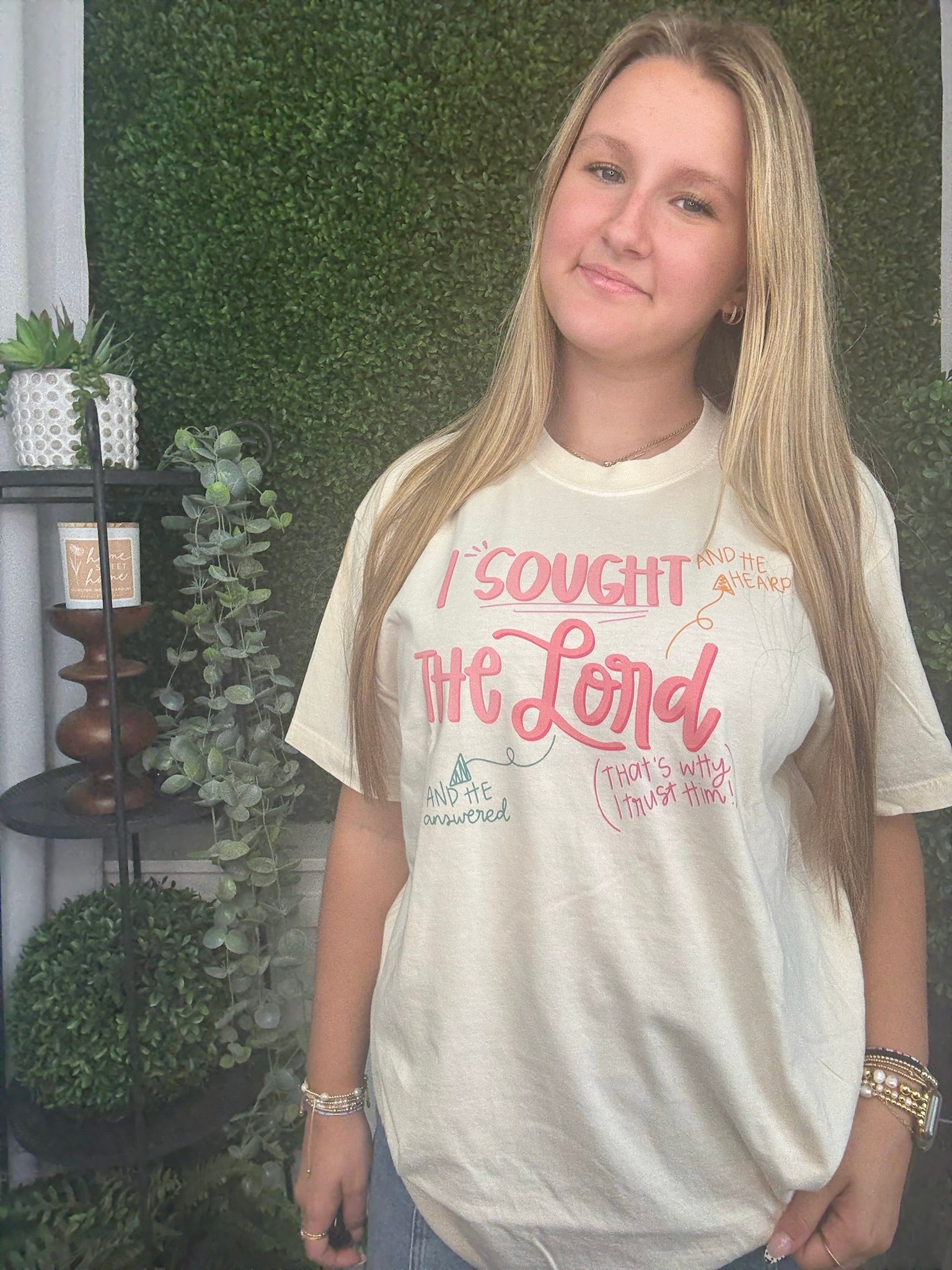 SOUGHT THE LORD - IVORY